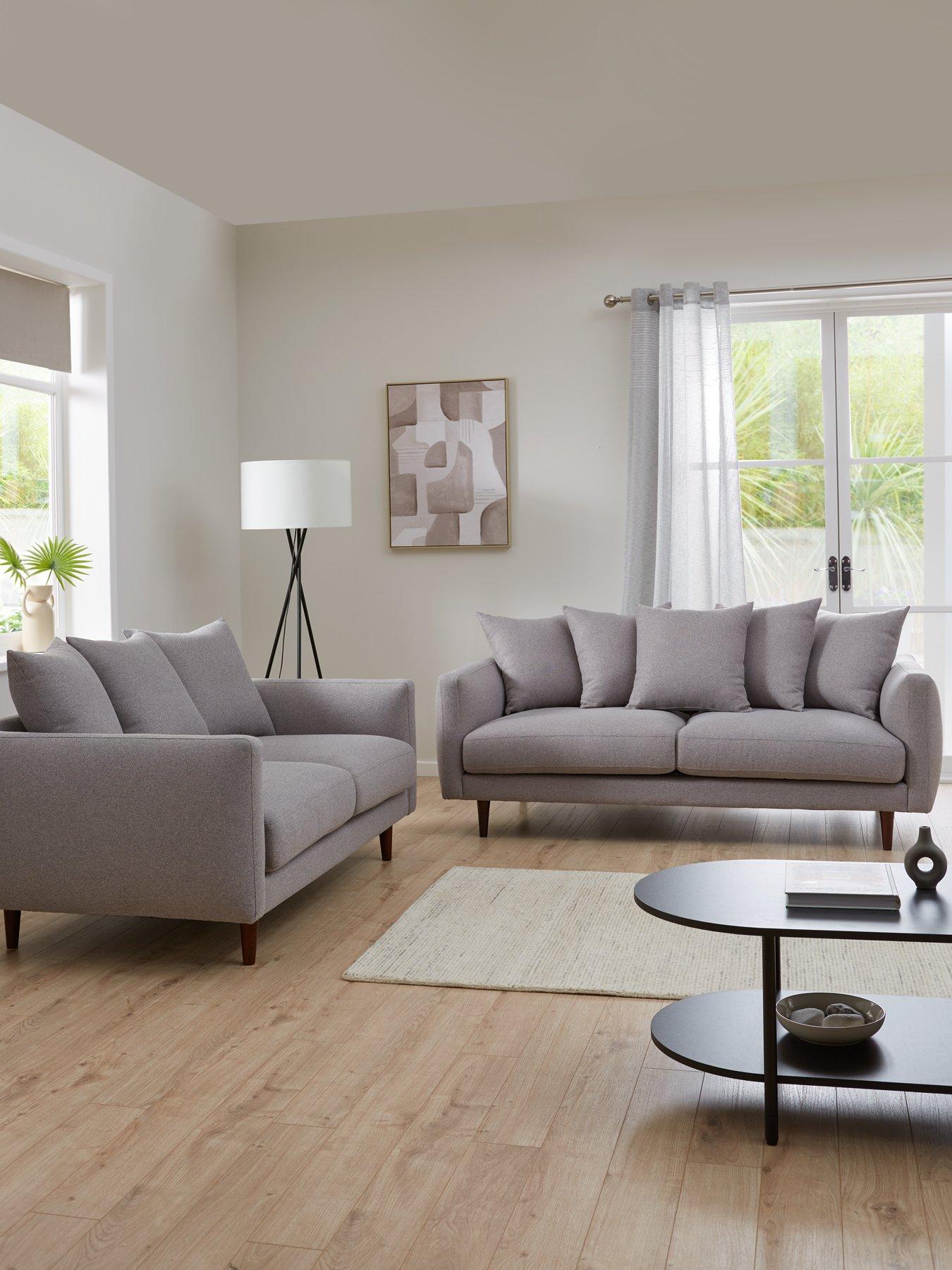 undefined Maine 3 + 2 Seater Fabric Sofa Set - FSC® Certified