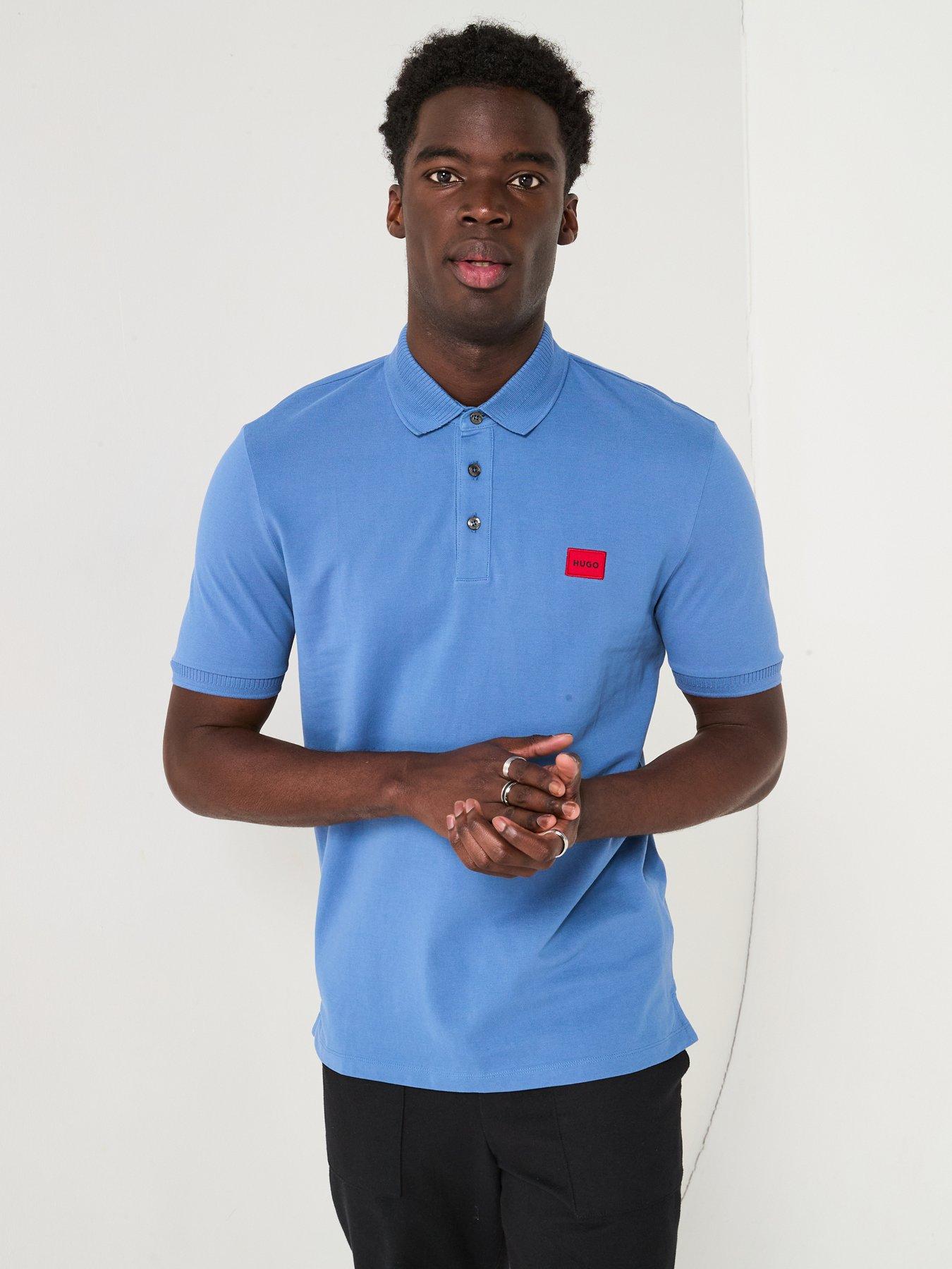 undefined Dereso232 Patch Logo Polo Shirt - Blue
