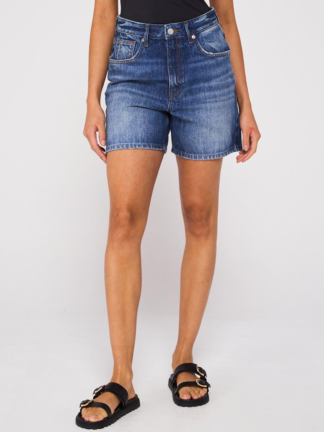 Image 1 of 6 of V by Very Denim Bermuda Shorts