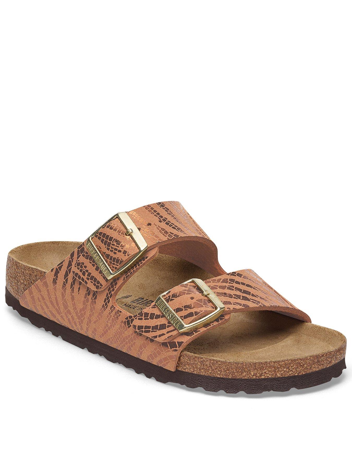 undefined Arizona Animal Print Sandal - Brown