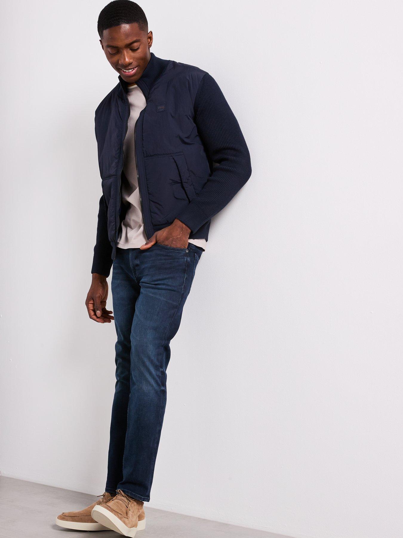 undefined Delaware Bo Soft Motion Slim Fit Jeans - Dark Wash