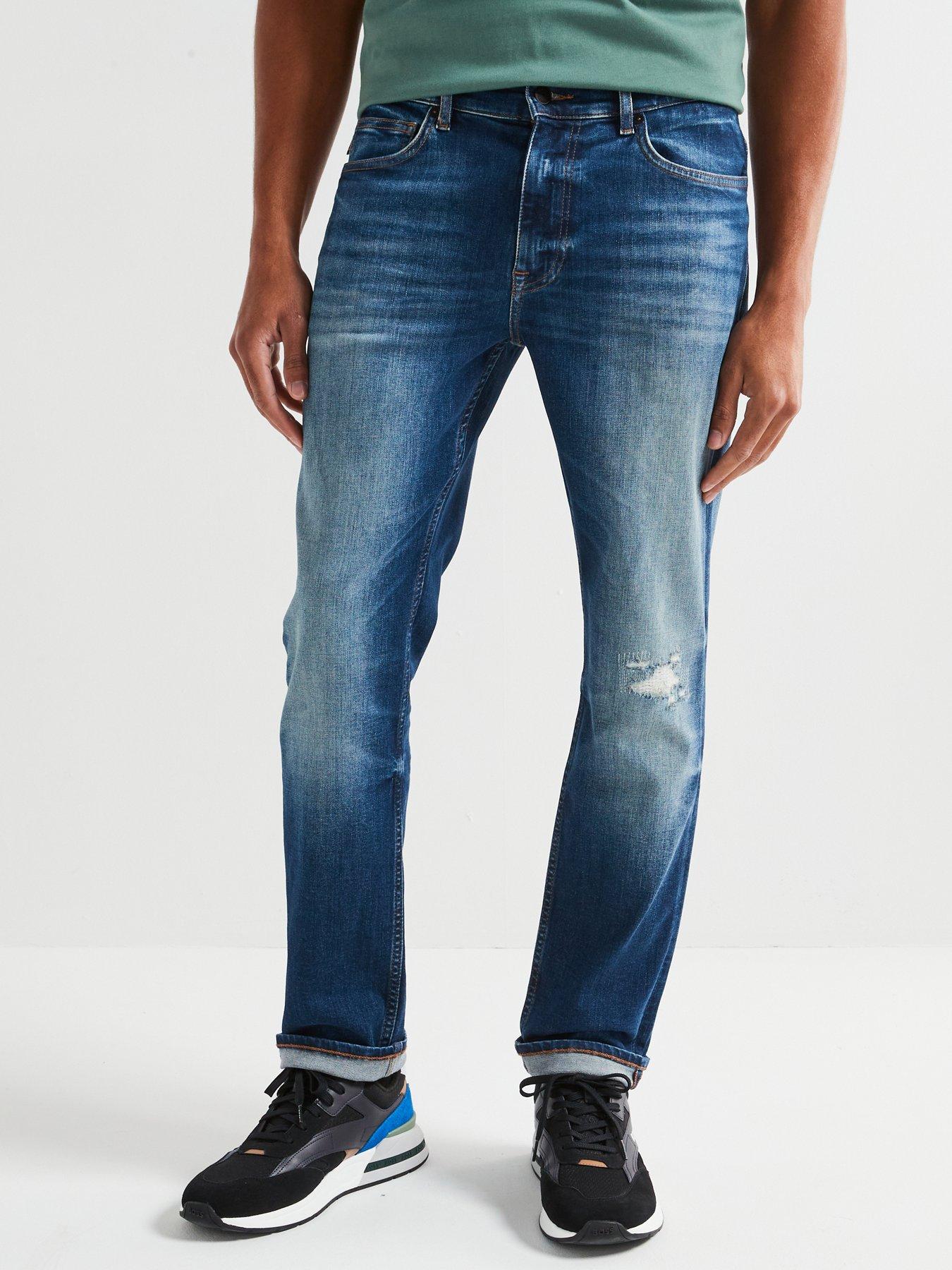 undefined Delaware Bo Soft Motion Slim Fit Jeans - Mid Wash