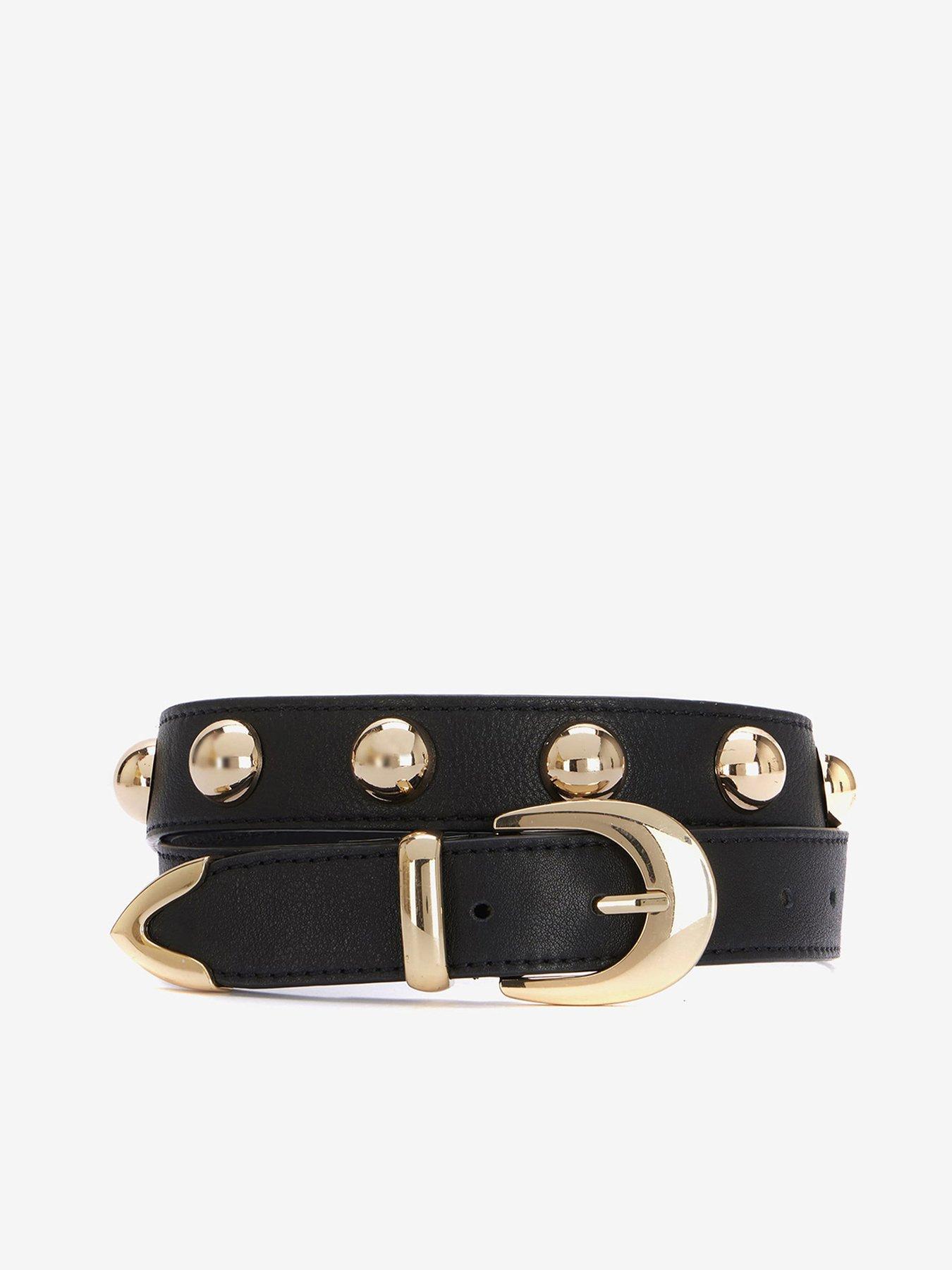 undefined Black Statement Leather Belt