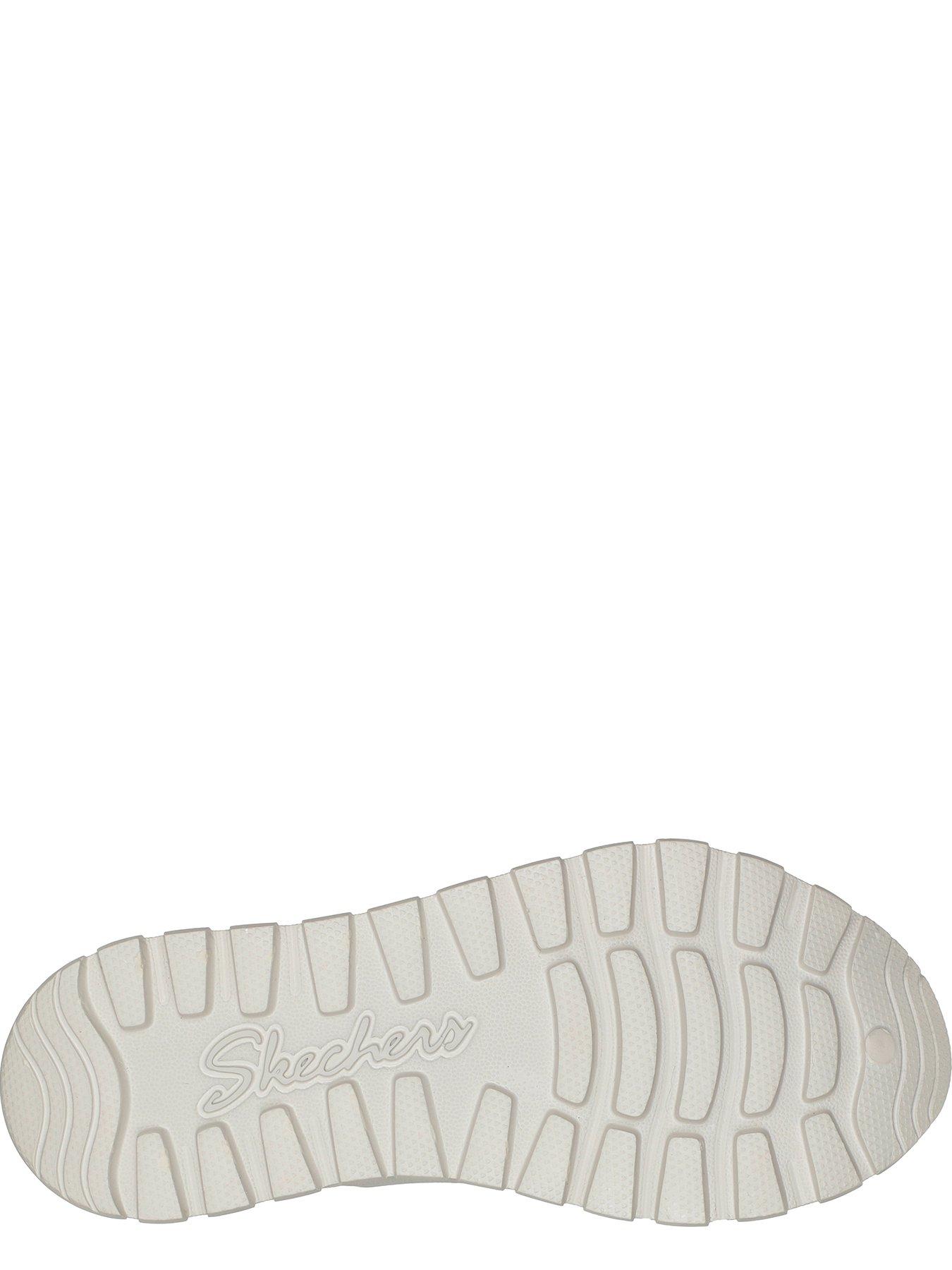 Image 4 of 5 of Skechers Arch Fit Footsteps Moulded Double Band Sling Back Sandal - Natural