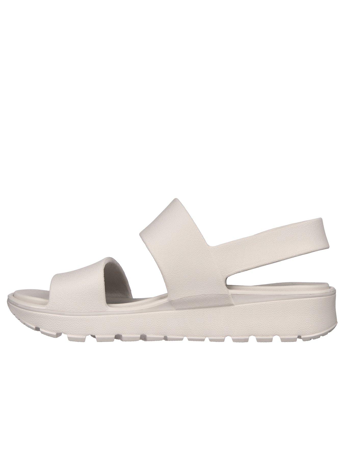 Image 5 of 5 of Skechers Arch Fit Footsteps Moulded Double Band Sling Back Sandal - Natural