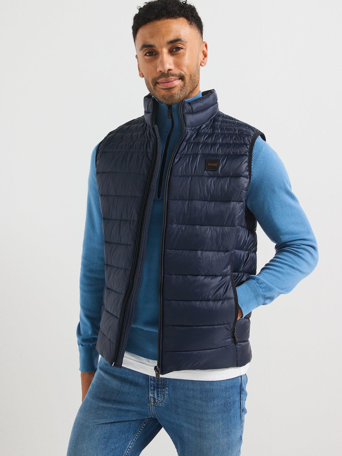 undefined Odeno2 Slim Fit Padded Gilet - Dark Blue