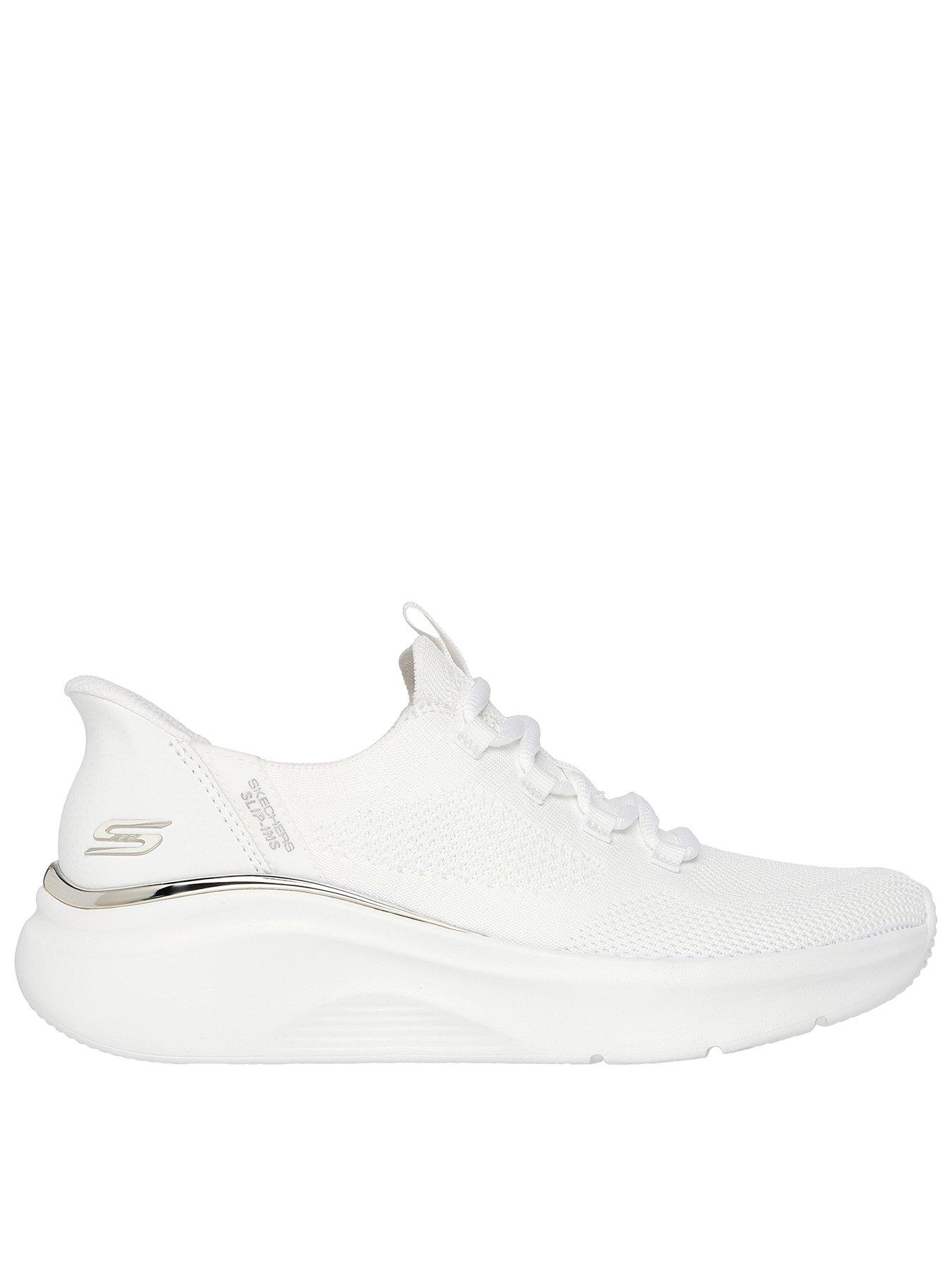 undefined Bobs B Love Slip-in Knit Trainer - White