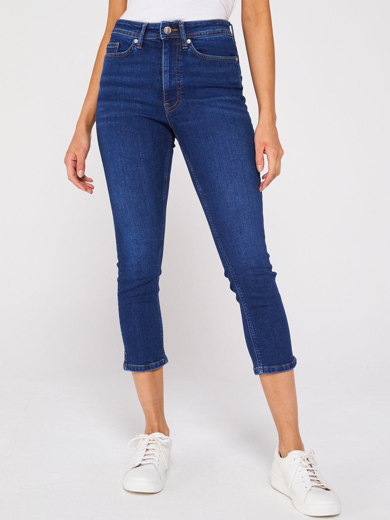 undefined Denim Capri Jeans
