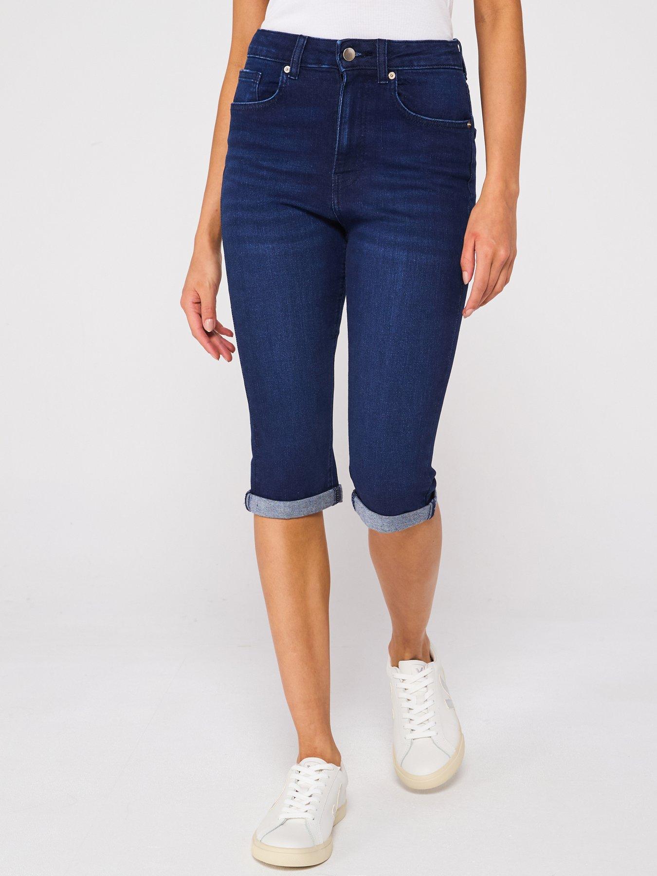 undefined Sydney Denim Shorts - Dark Wash