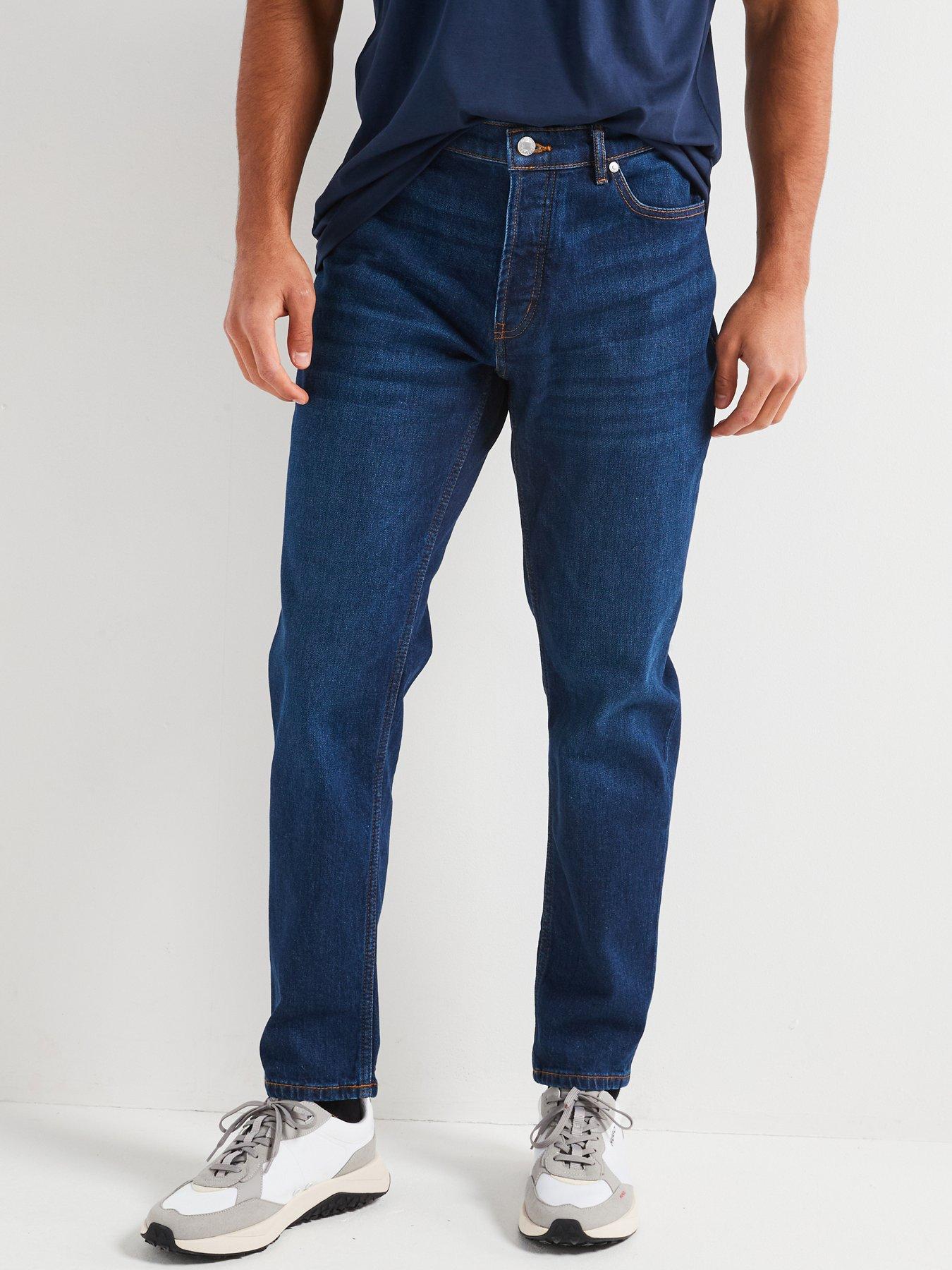 undefined 634 Tapered Fit Jeans - Navy