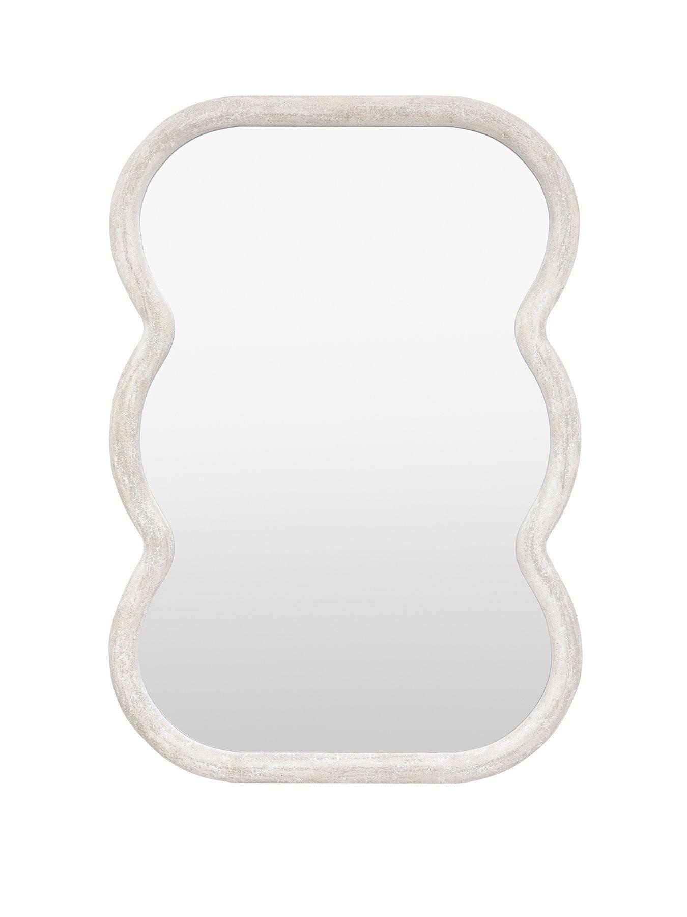 Image 2 of 7 of Gallery Direct Como Curved Mirror &ndash; 62 x 90 cm