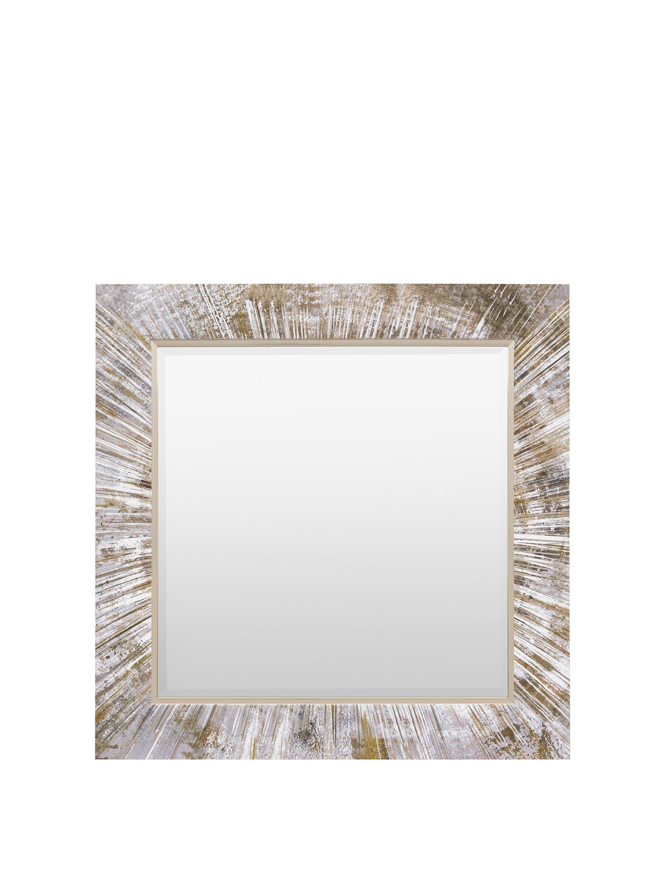 Product photograph of Gallery Chelsea Square Mirror 925x925mm from very.co.uk