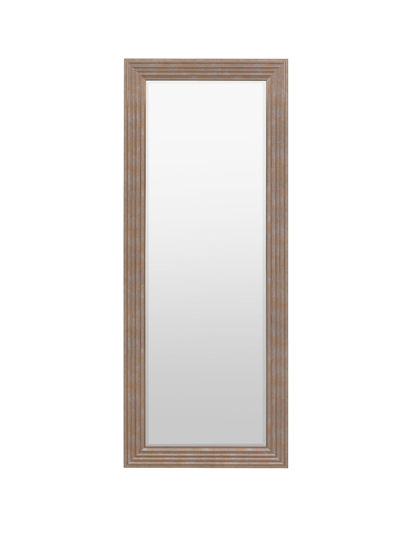 Product photograph of Gallery Whitechapel Mirror Gold Leaner 670x1670mm from very.co.uk