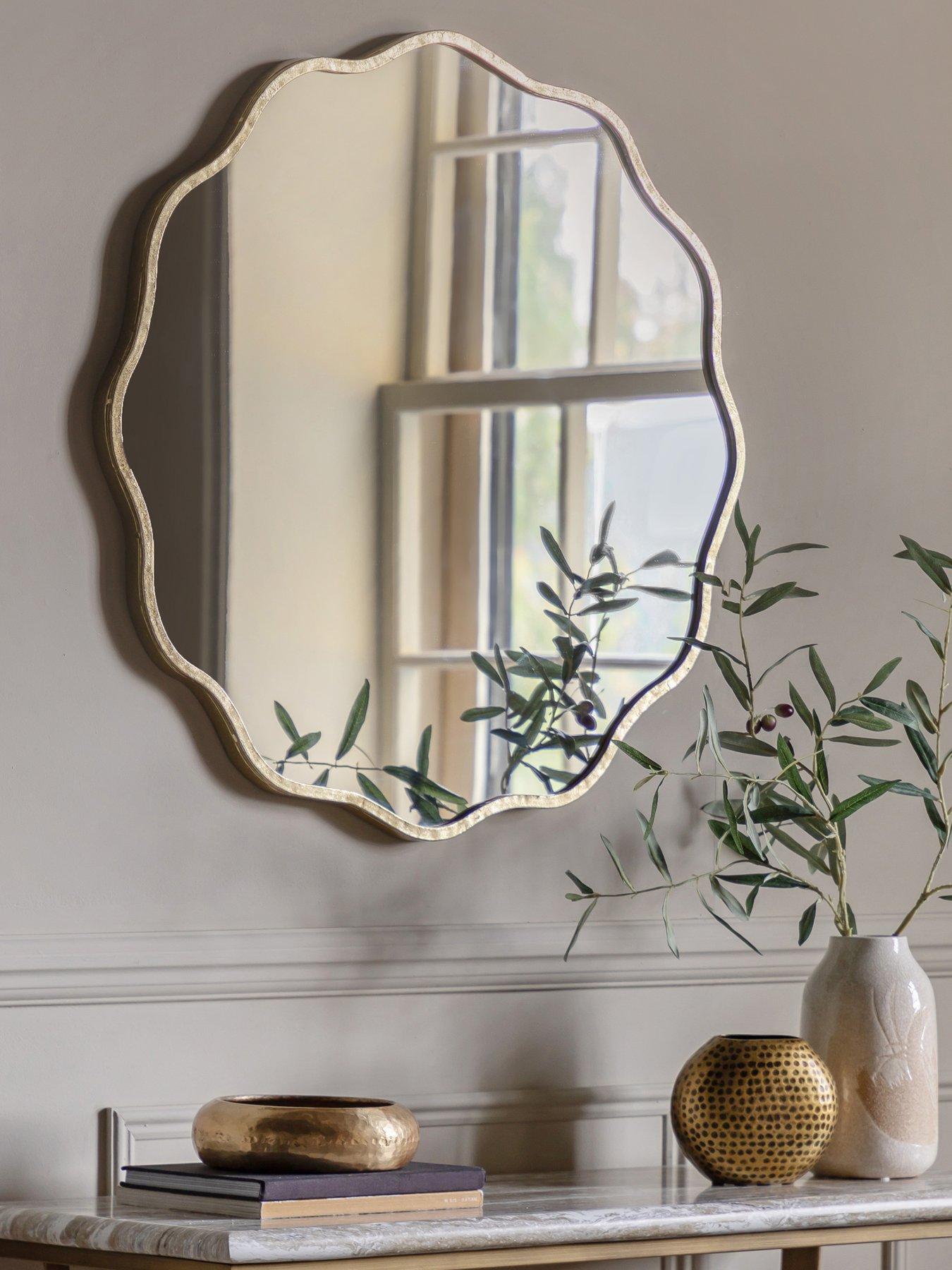 Product photograph of Gallery Sloane Mirror Rectangle 820mm from very.co.uk