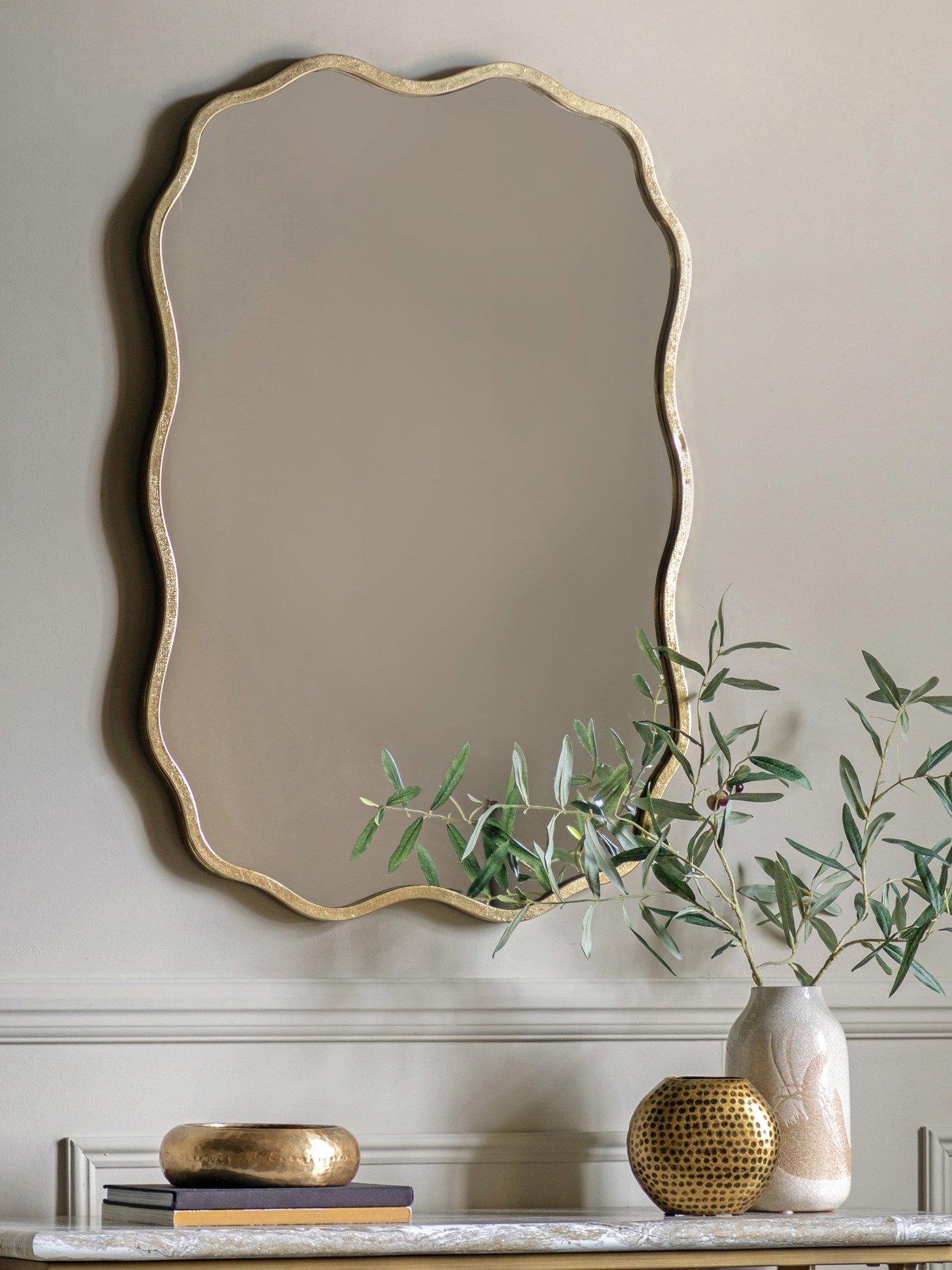 Product photograph of Gallery Sloane Mirror Rectangle 1000x800mm from very.co.uk