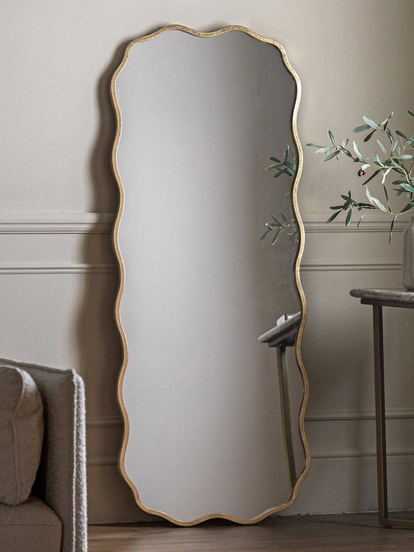 Product photograph of Gallery Sloane Mirror Leaner 1600x600mm from very.co.uk