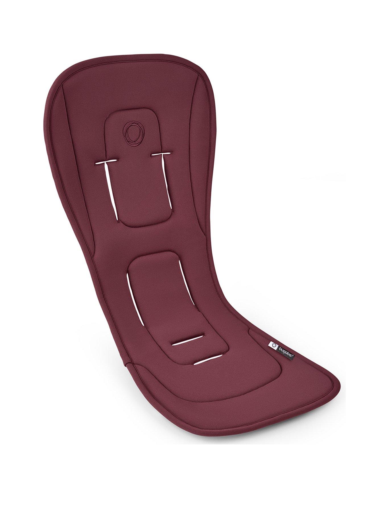 Image 1 of 5 of Bugaboo Dual Comfort Seat Liner - Dark Cherry