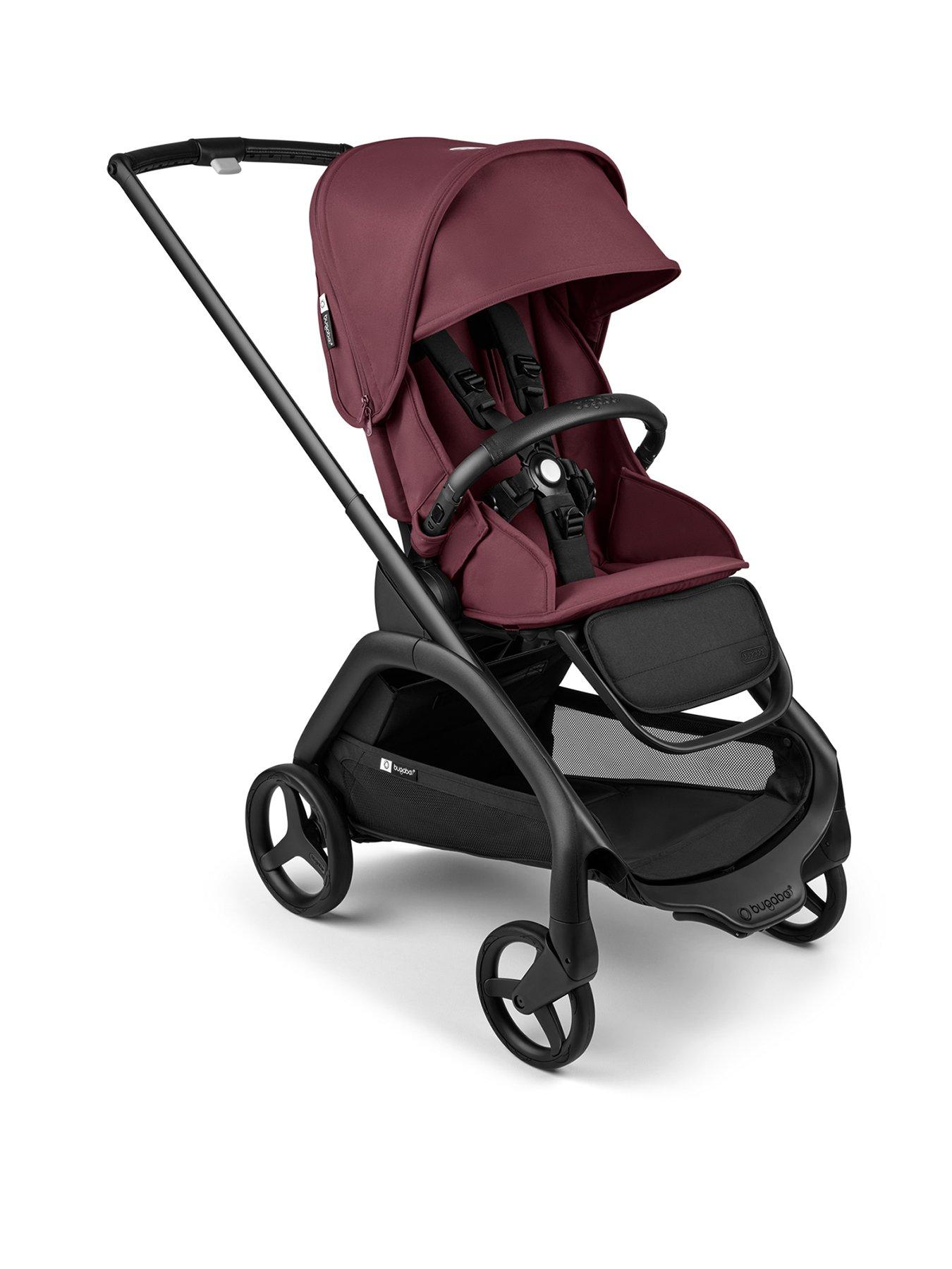 Bugaboo Dragonfly complete UK BLACK/DARK CHERRY-DARK CHERRY