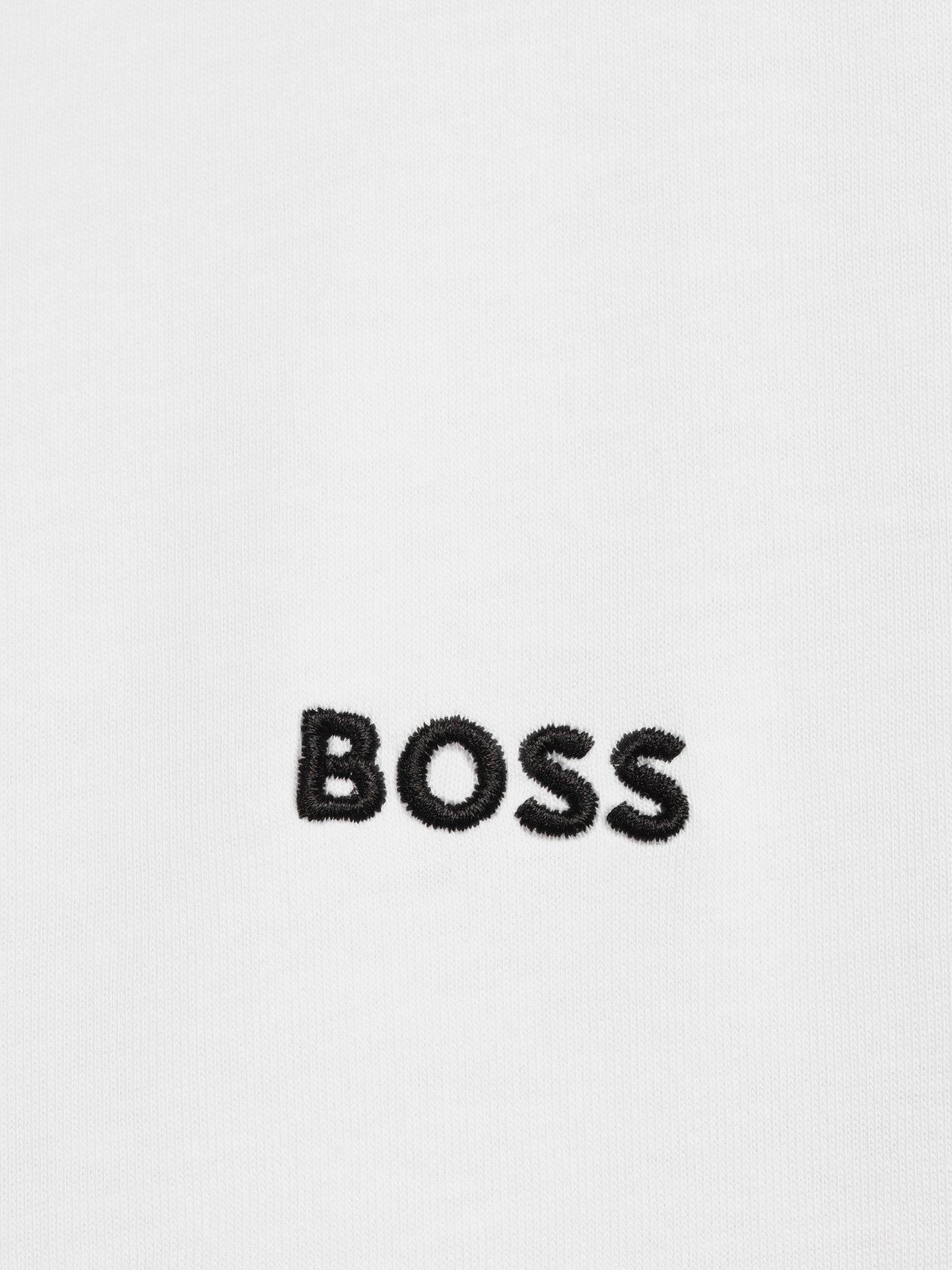 Image 6 of 6 of BOSS 3 Pack Long Sleeve T-Shirts- Black/White/Beige