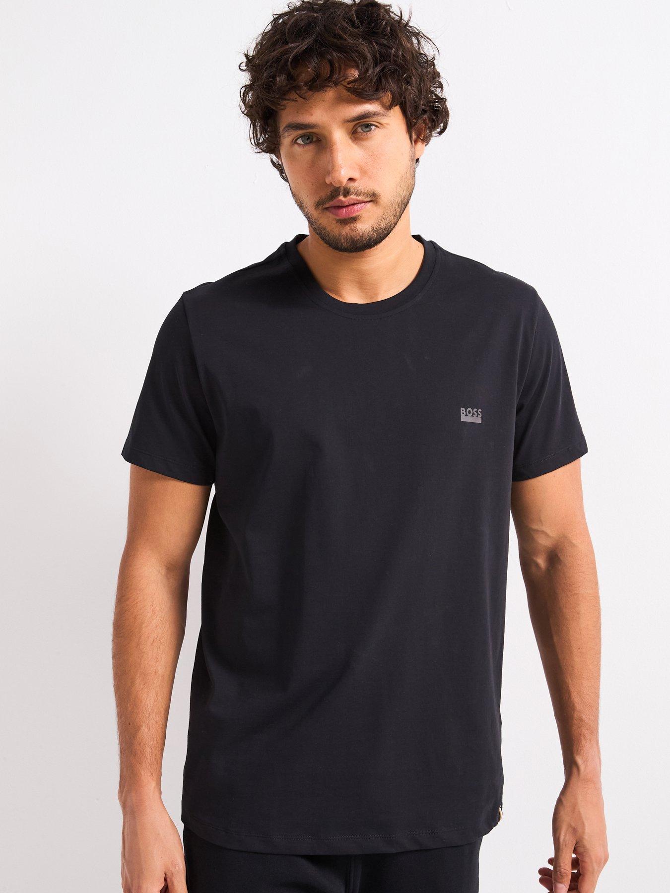 undefined Tn365 Regular Fit Left Chest Logo T-shirt-black