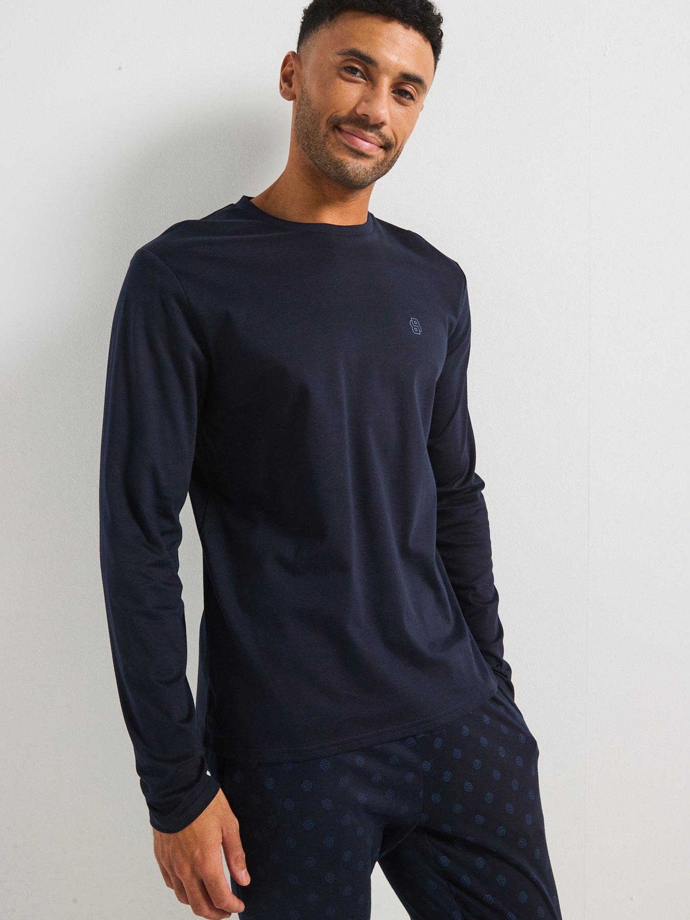 undefined Relax Regular Fit Pyjama Gift Set-navy