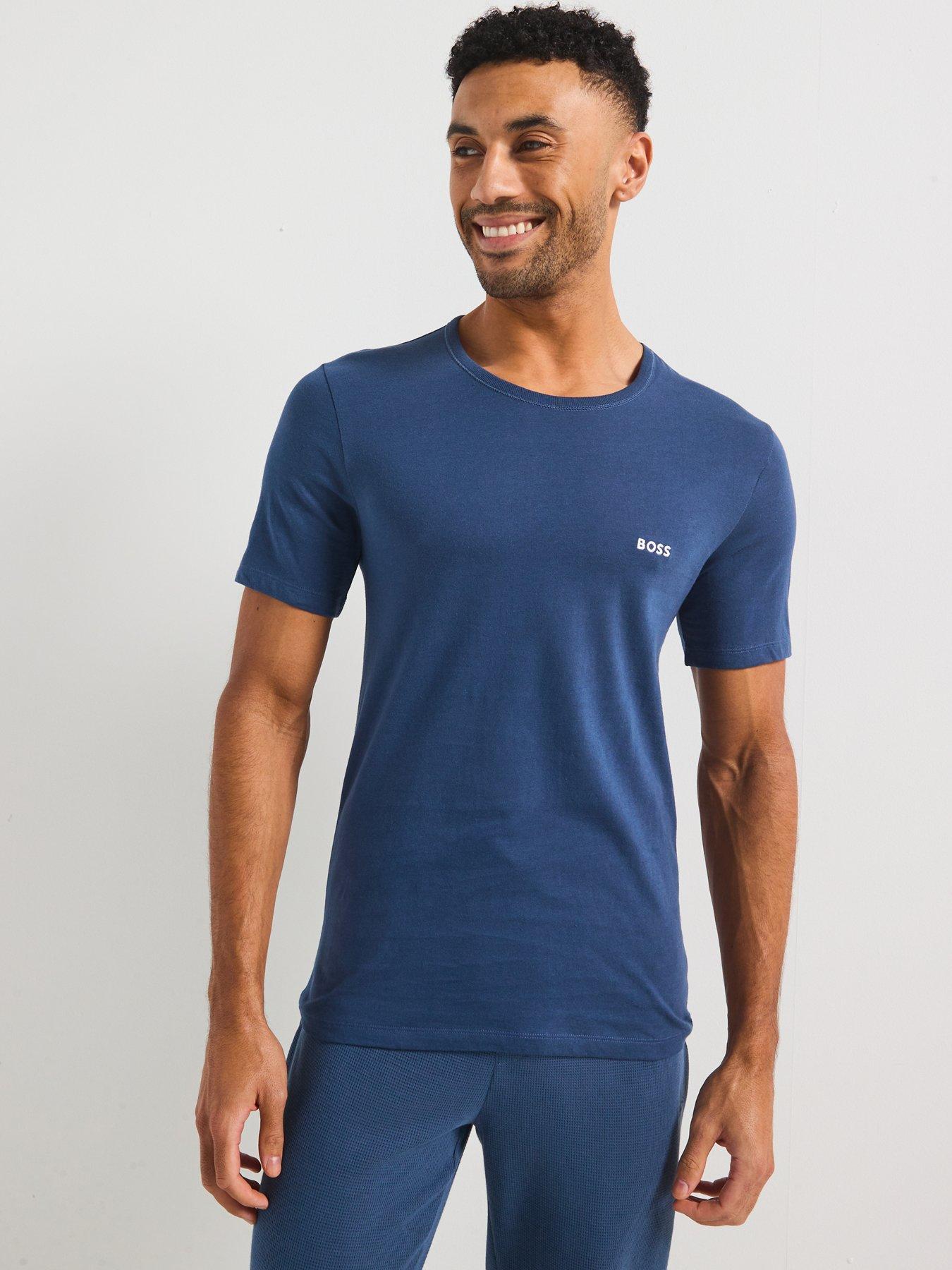Image 2 of 6 of BOSS 3 Pack T-shirt- Blue/black/navy