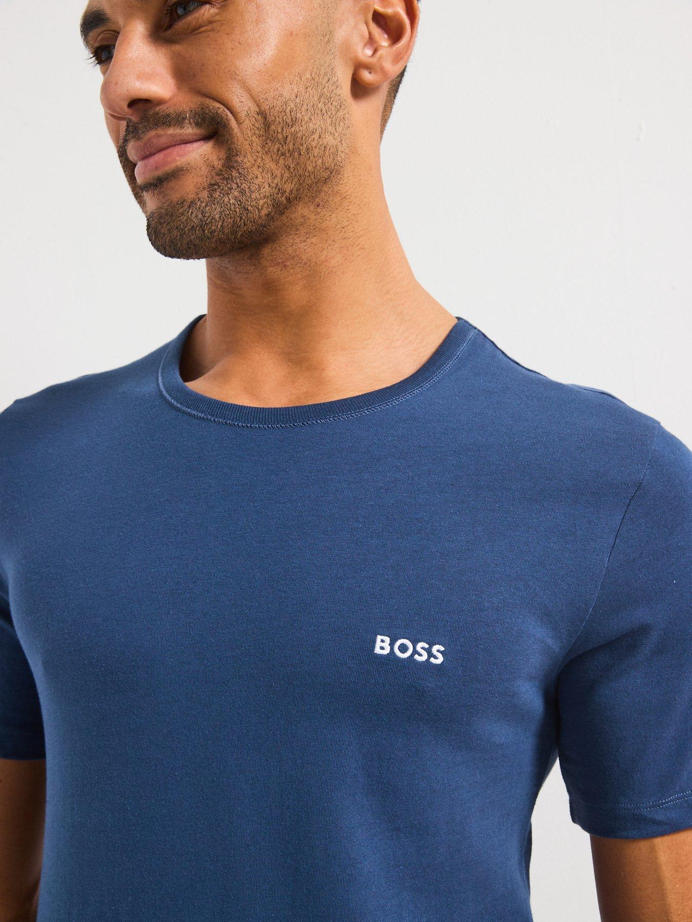 Image 6 of 6 of BOSS 3 Pack T-shirt- Blue/black/navy