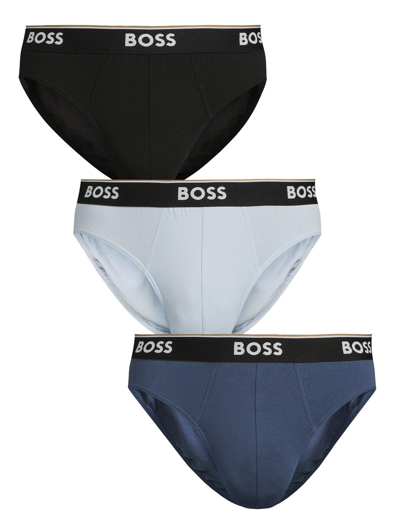 undefined 3 Pack Power Briefs- Blues - Multi