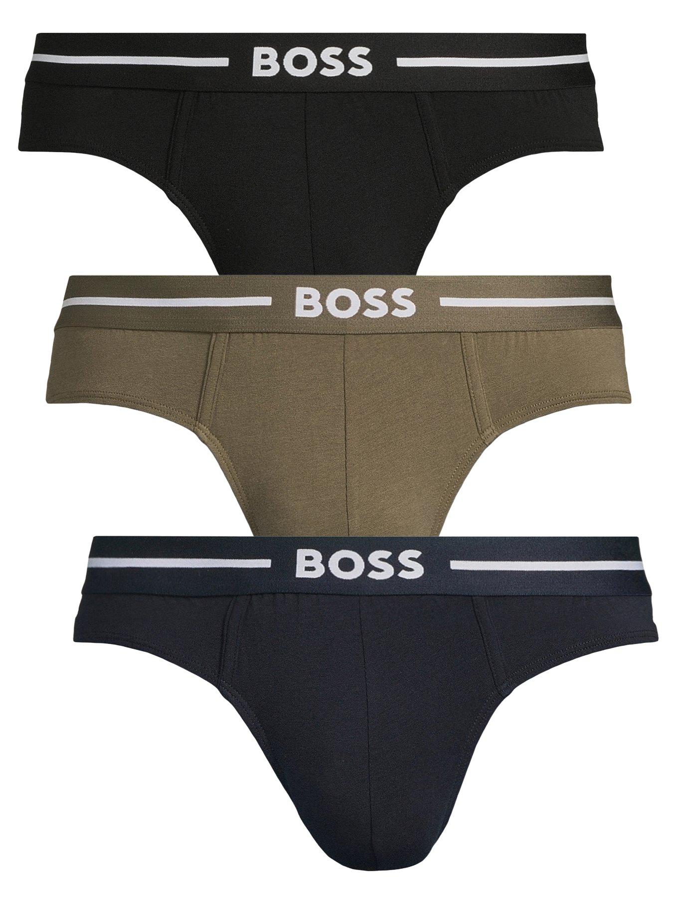 undefined 3 Pack of Bold Hip Briefs - Multi