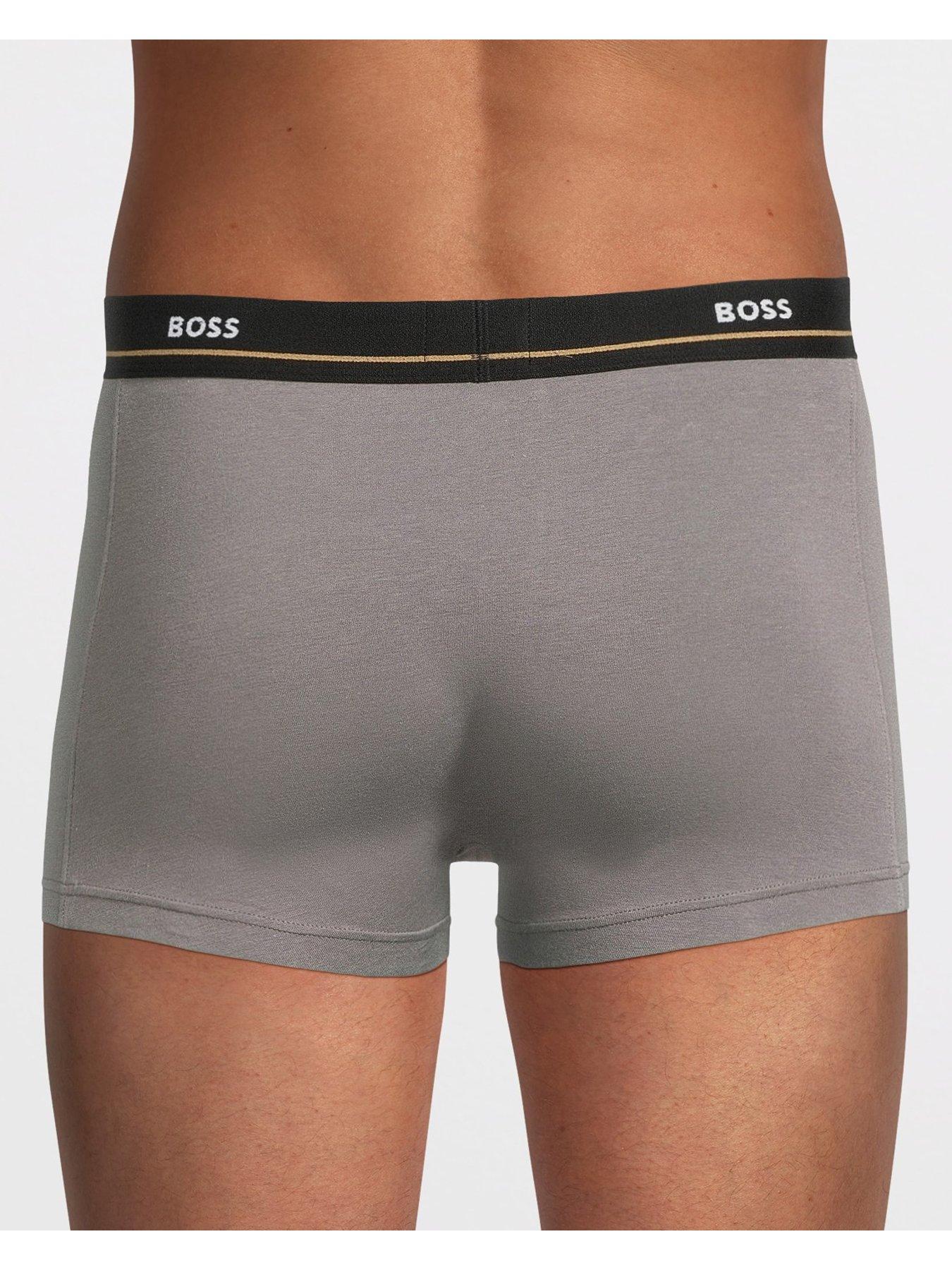 Image 3 of 3 of BOSS 5 Pack of Essential Waistband Trunks - Multi