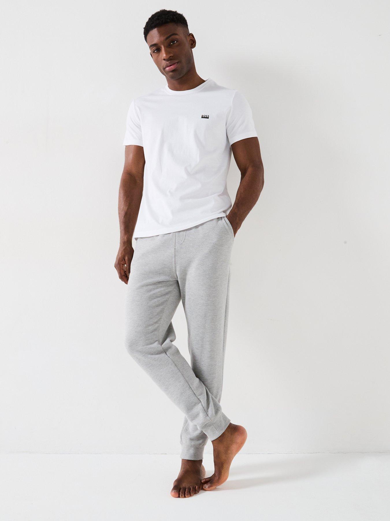 Image 3 of 4 of BOSS Tn365 Regular Fit Left Chest Logo T-shirt-white