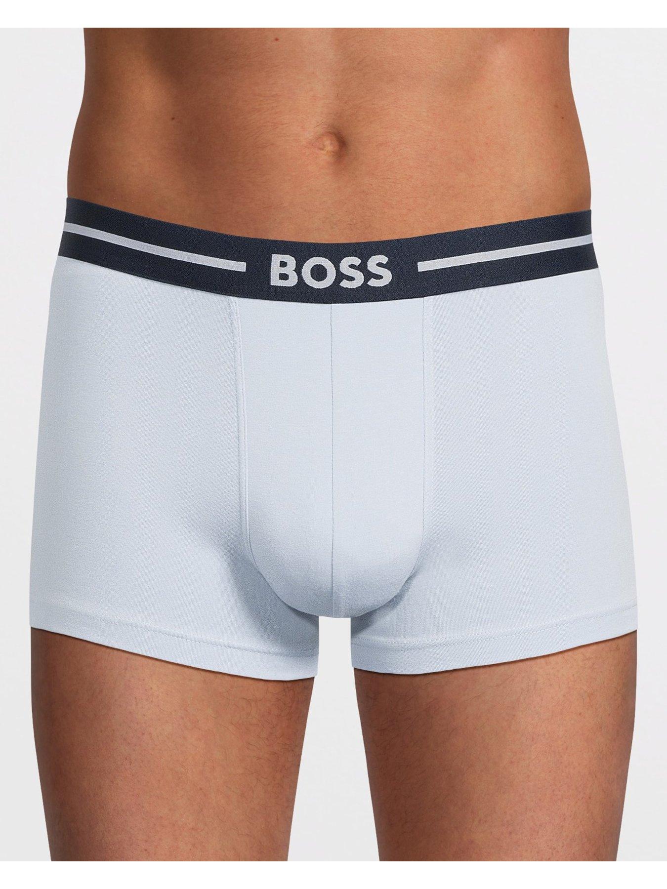 Image 2 of 3 of BOSS 3 Pack of Bold Mono Print Trunks - Multi