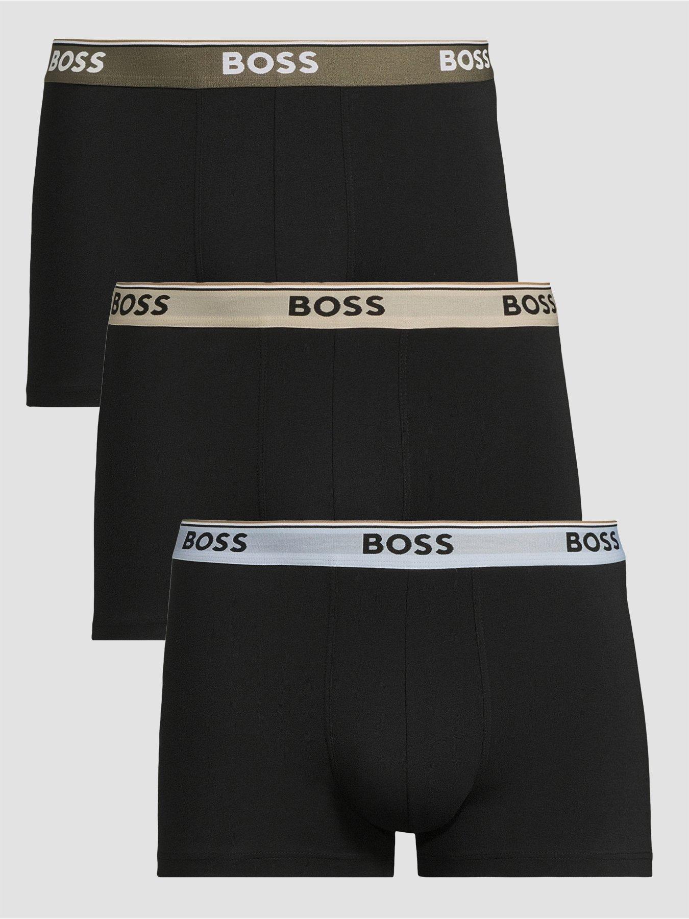 BOSS 3 Pack Power Trunks (Multi Waistband) - Assorted