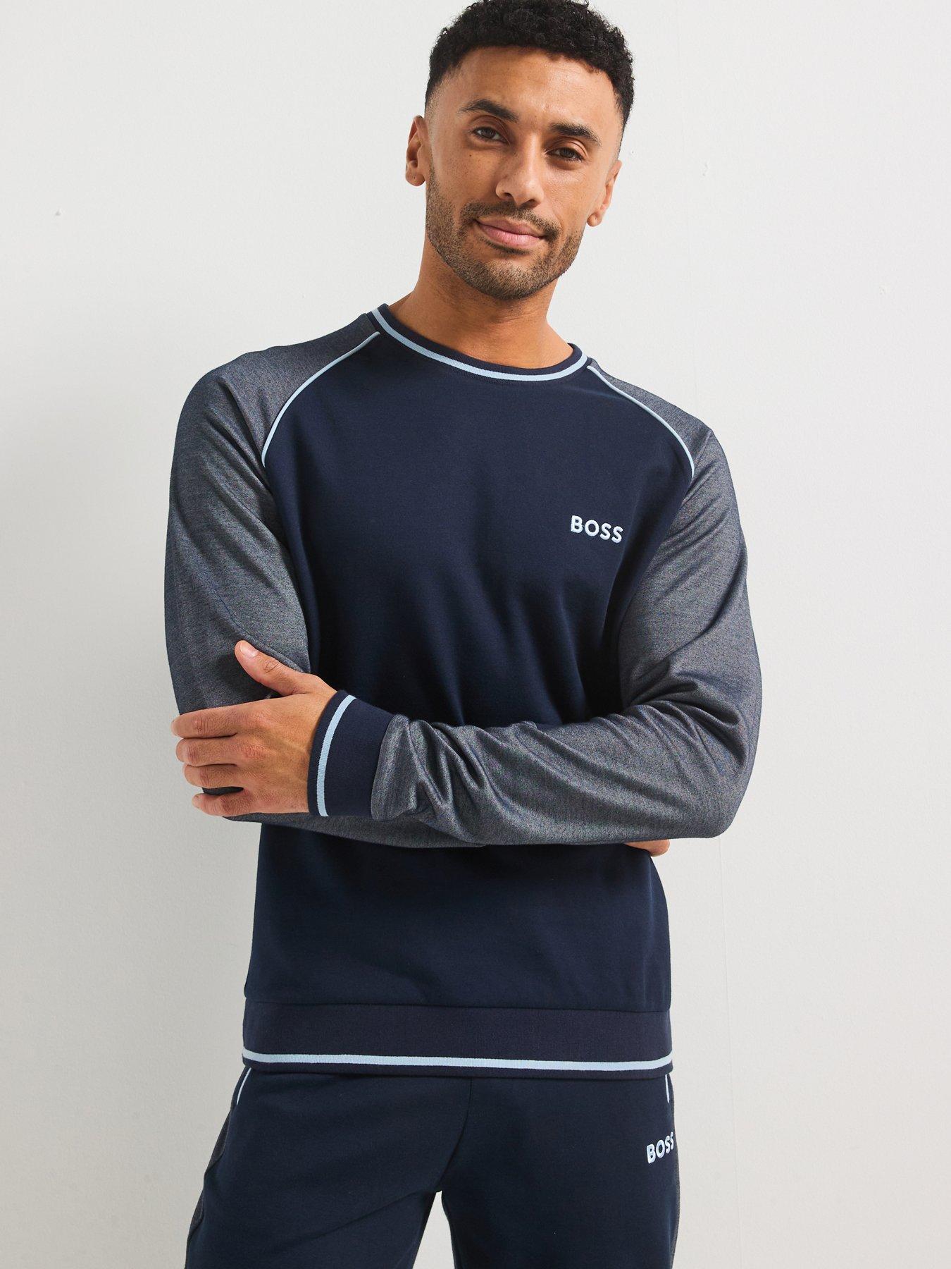 undefined Tracksuit Regular Fit Loungewear Crew Sweat-navy