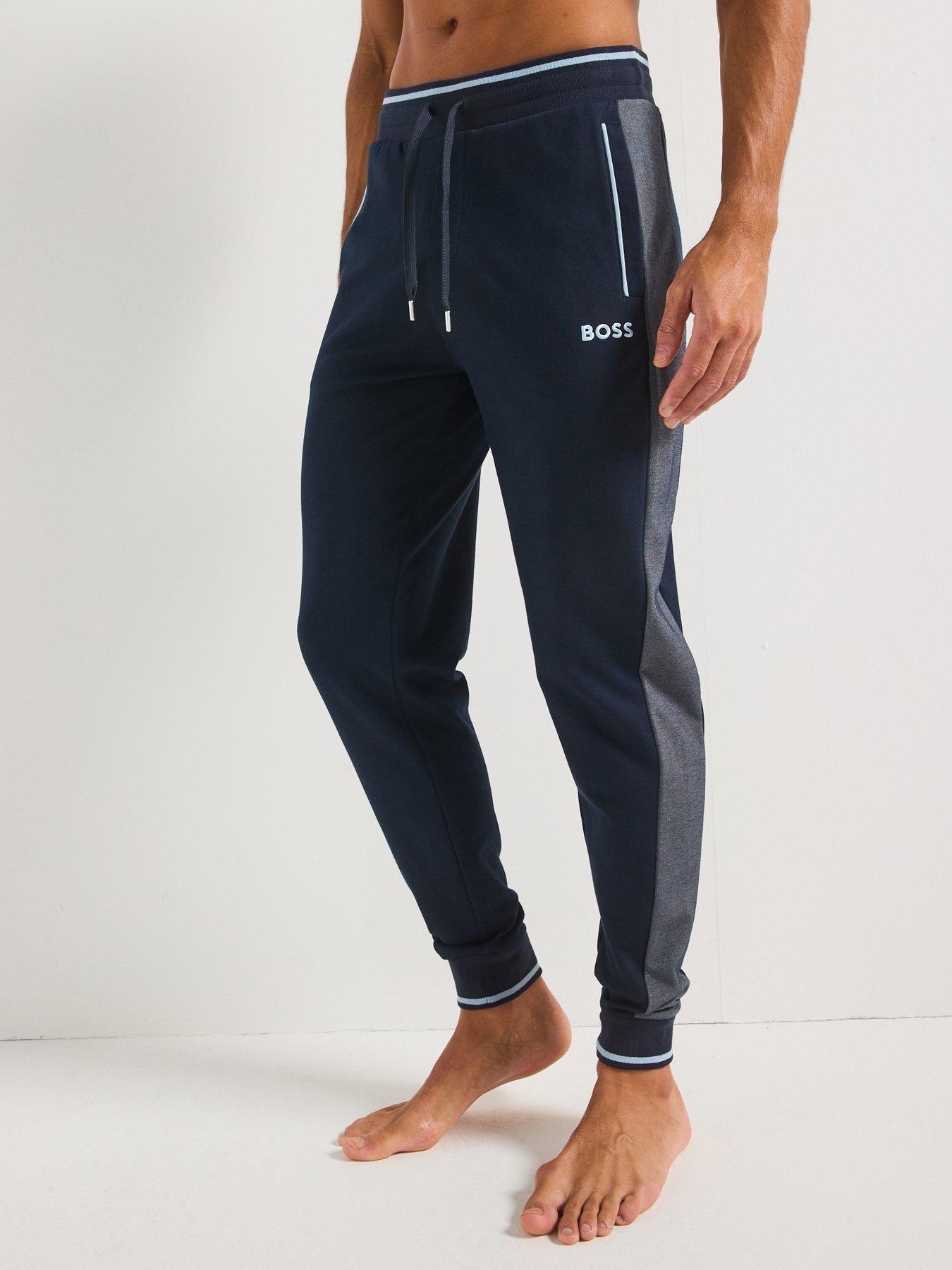 undefined Tracksuit Cuffed Loungewear Pants-navy