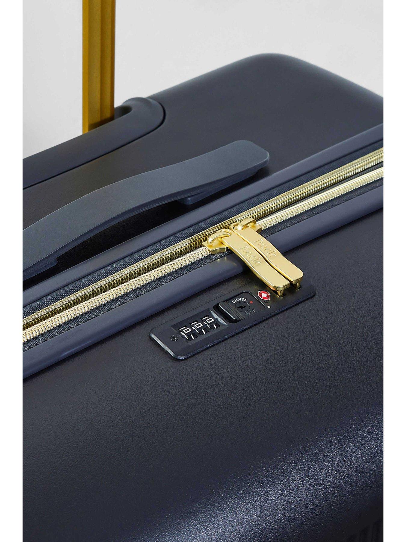 Image 6 of 6 of Rock Luggage Aria Luggage 3-Piece Suitcase Set