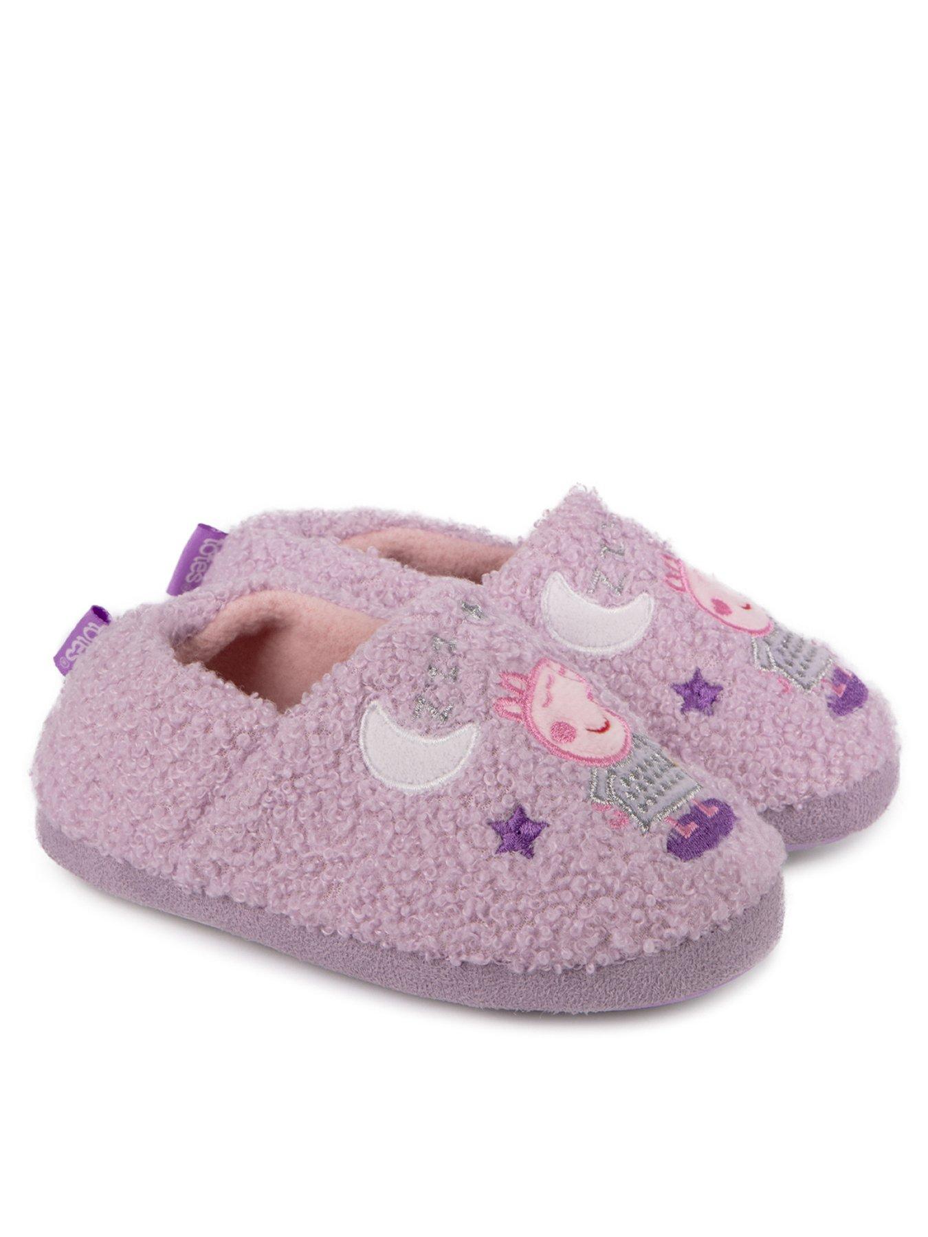 TOTES Kids Peppa Pig Slippers Very
