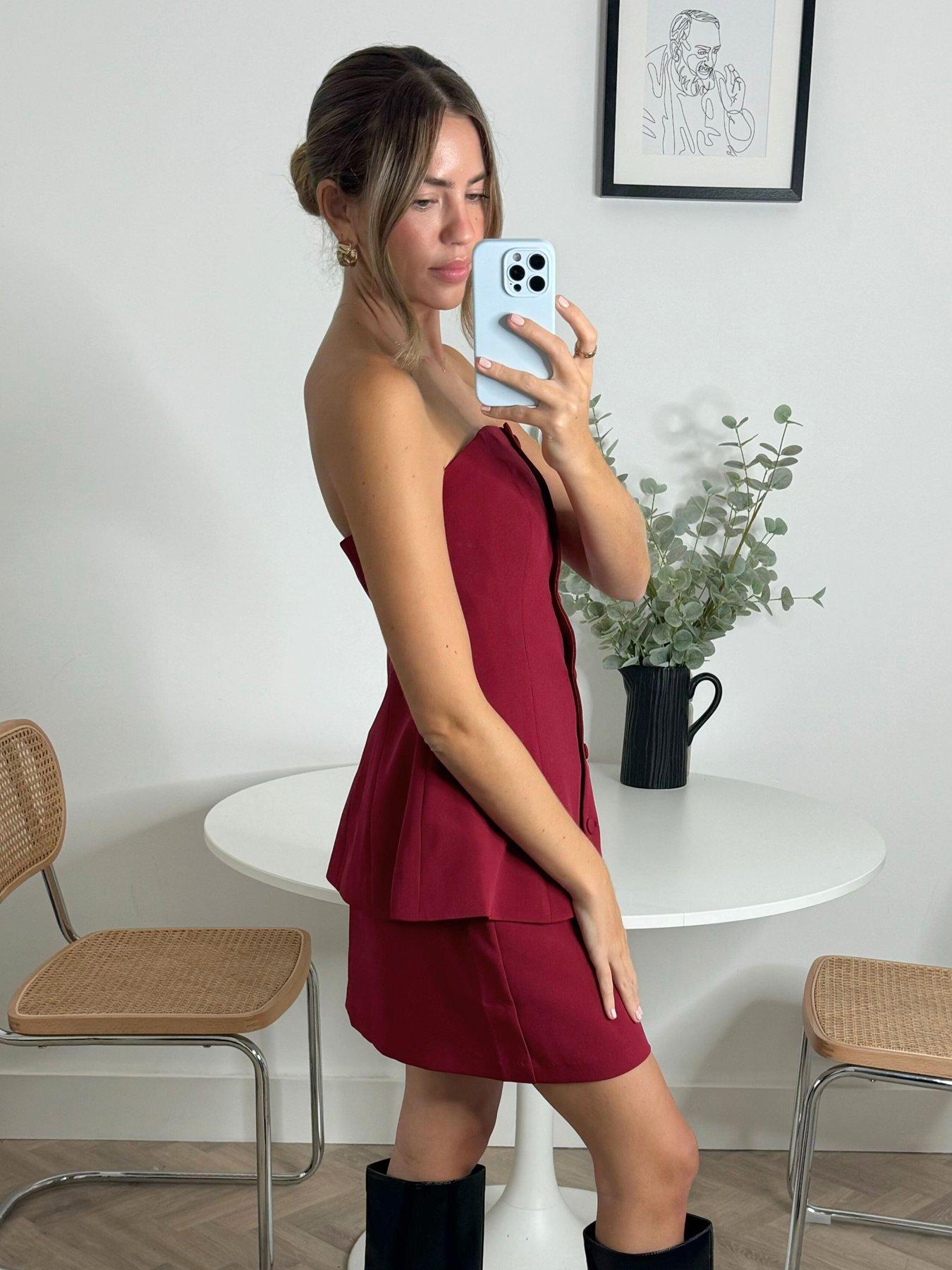 Mini-Flare Skirt - Mulberry