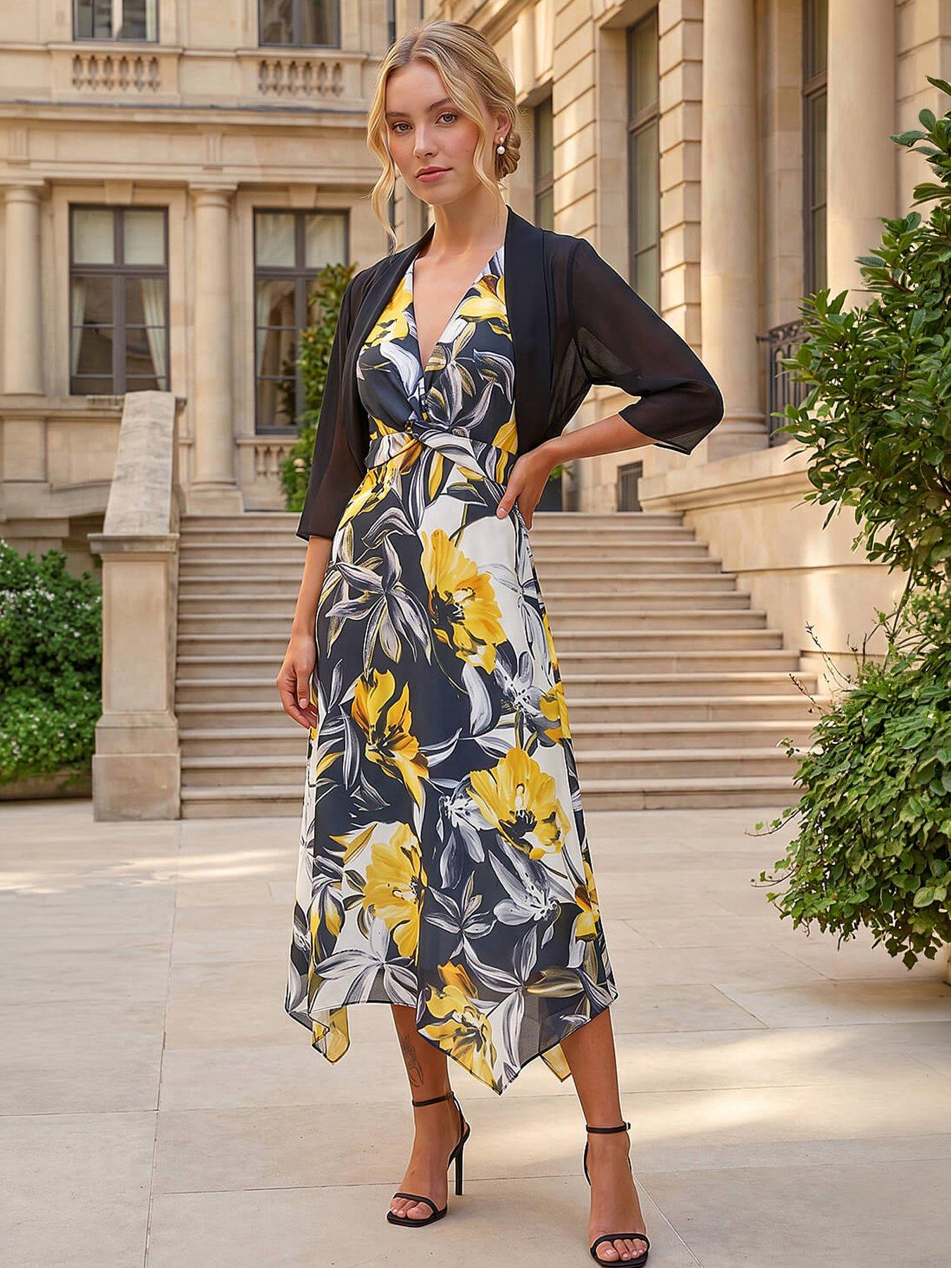 roman-ruched-hem-chiffon-bolero-black
