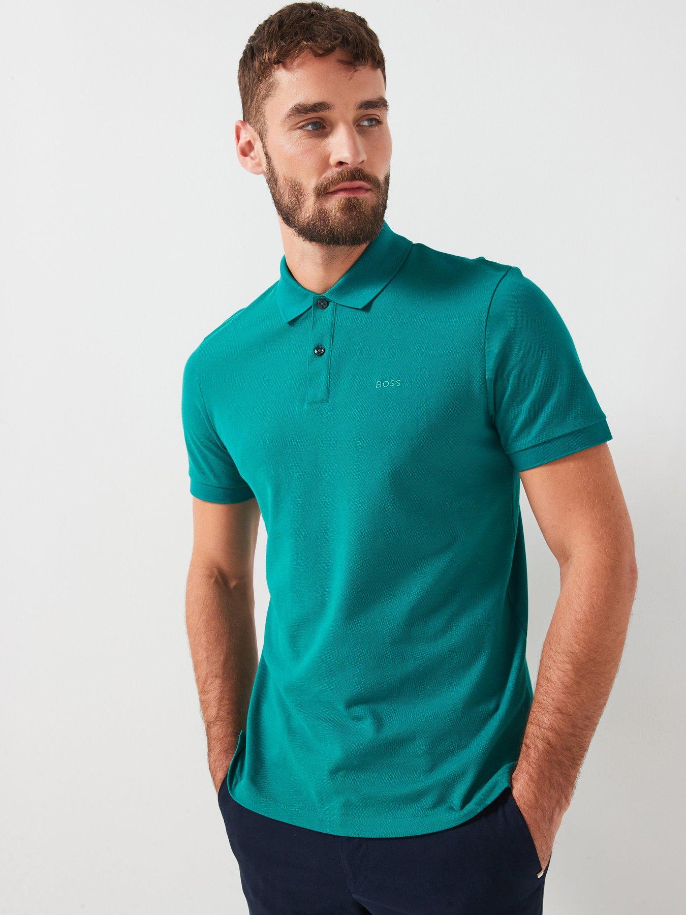 undefined Pallas Regular Cotton Pique Polo Shirt - Green