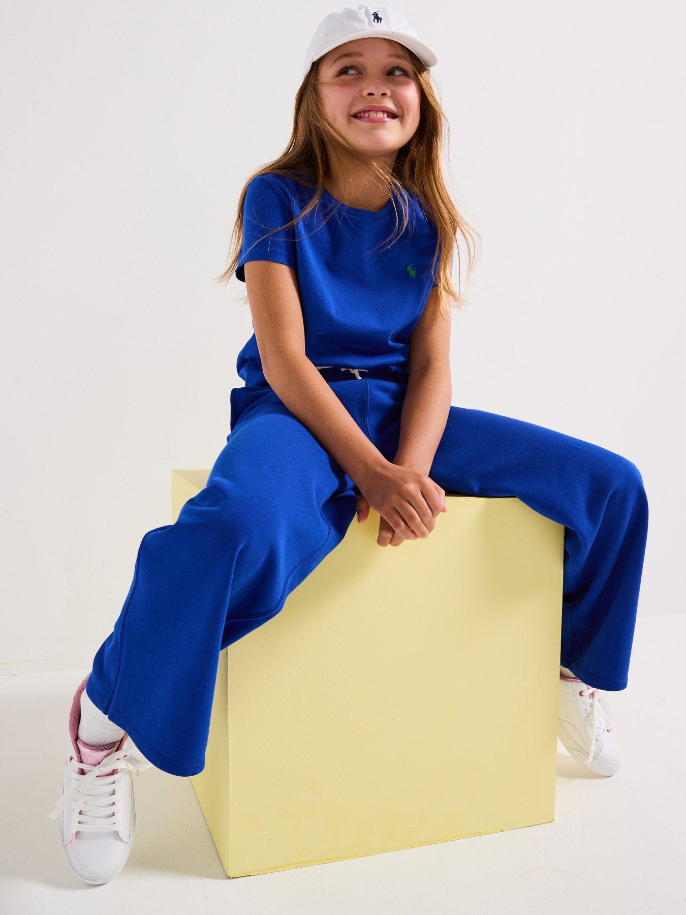 undefined Girls Classic Short Sleeve T-Shirt - Blue