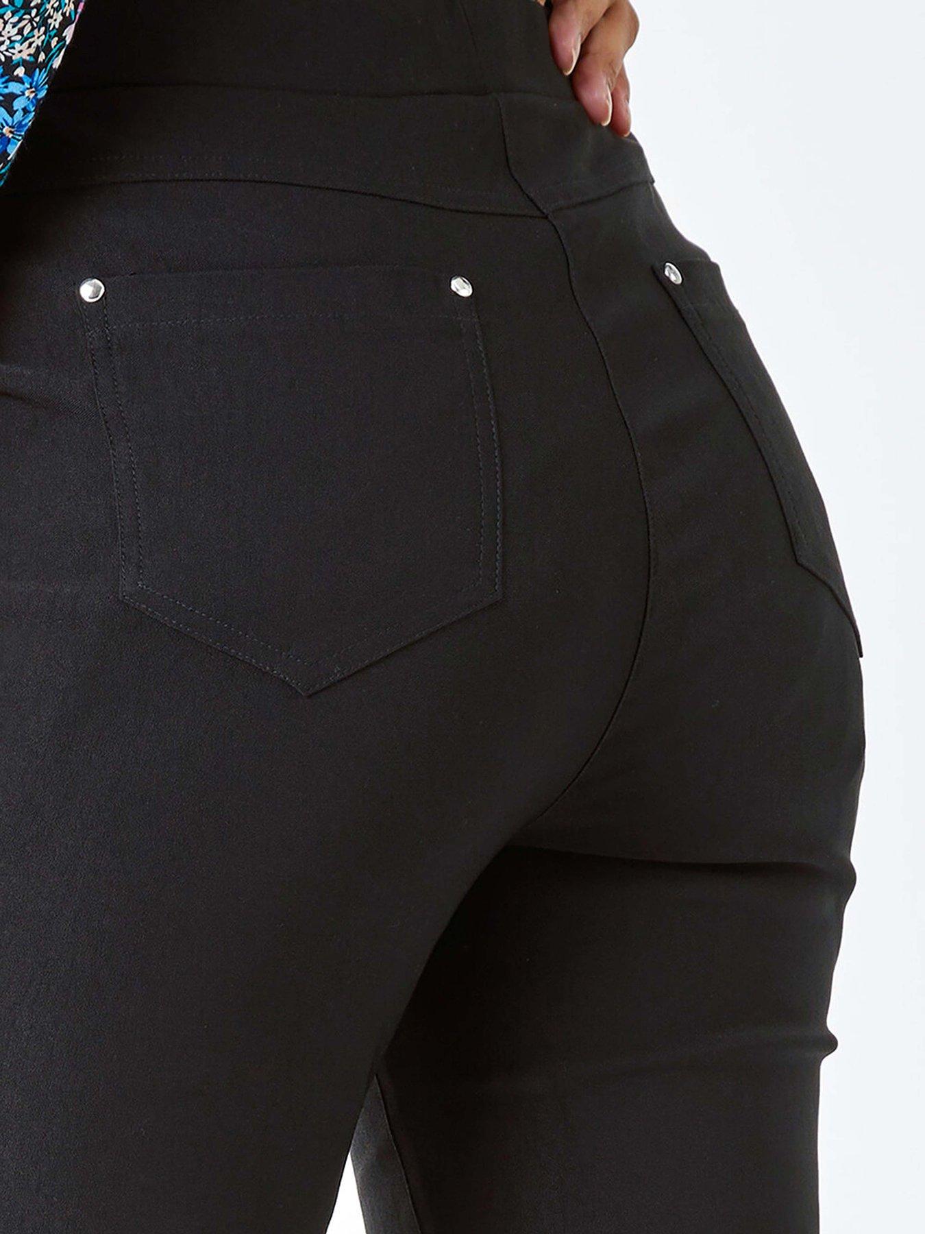 Image 5 of 5 of Roman Stretch Jean Trouser - Black