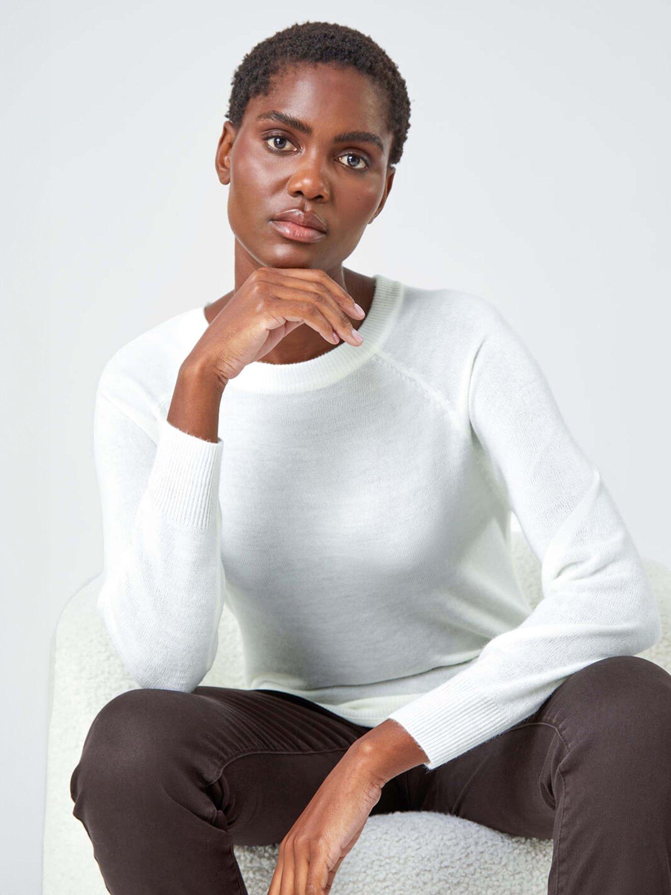 Jumpers Cardigans Plus Size White Women Very