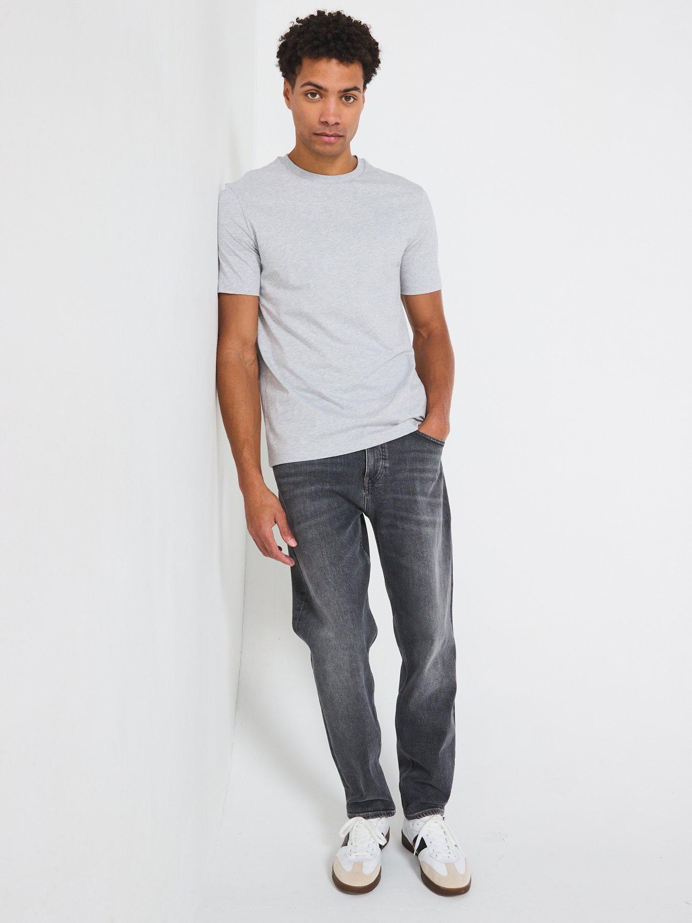 Image 3 of 4 of BOSS Thompson 01 Regular Fit T-Shirt - Grey