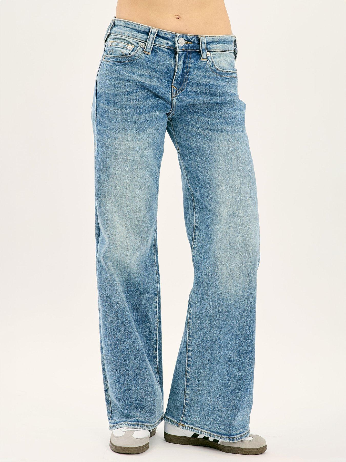 TRUE RELIGION Bobbi Baggy Jean - Mid Wash | Very