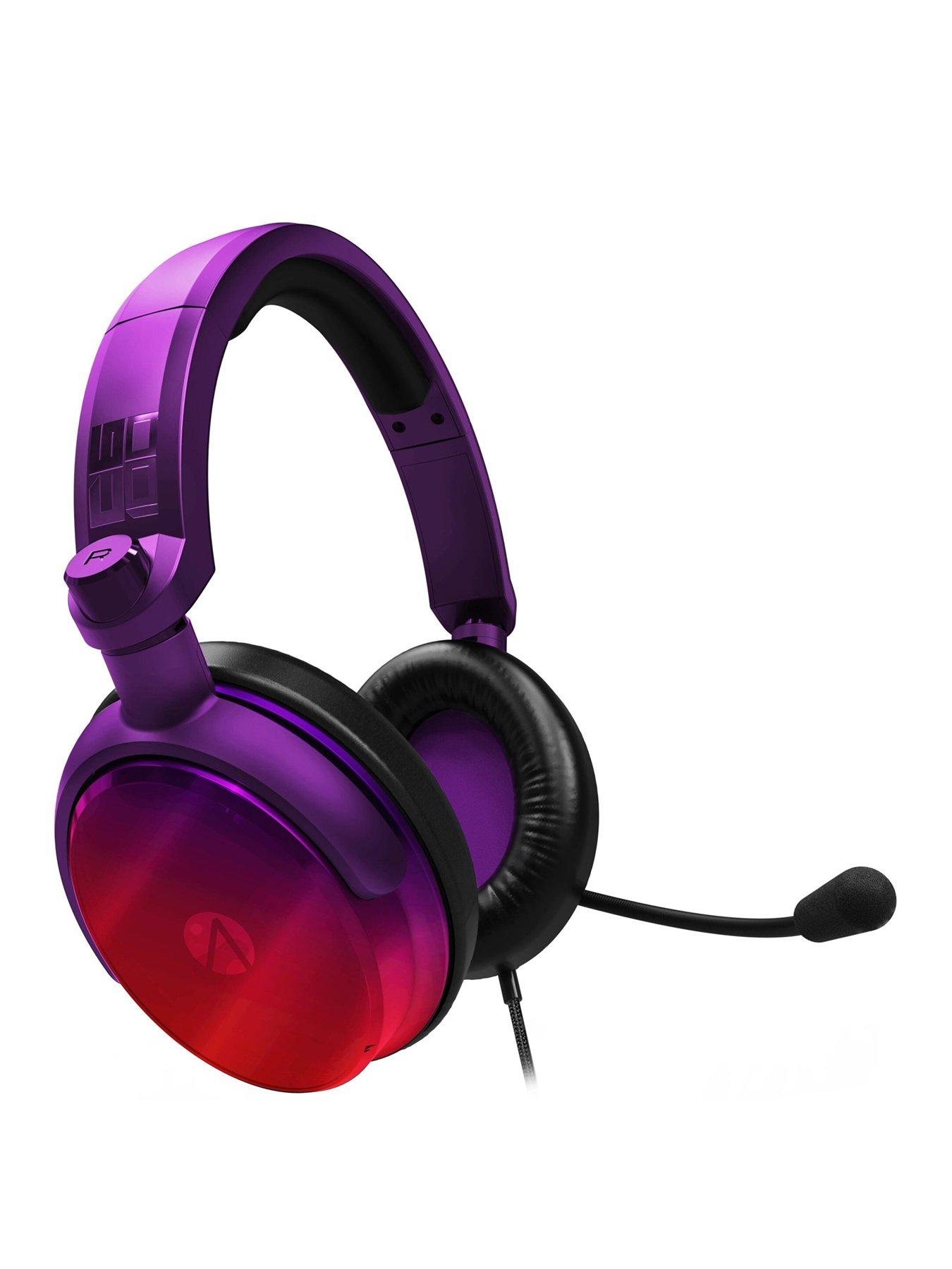 undefined C6-100 Headset STRIKE Red & Purple