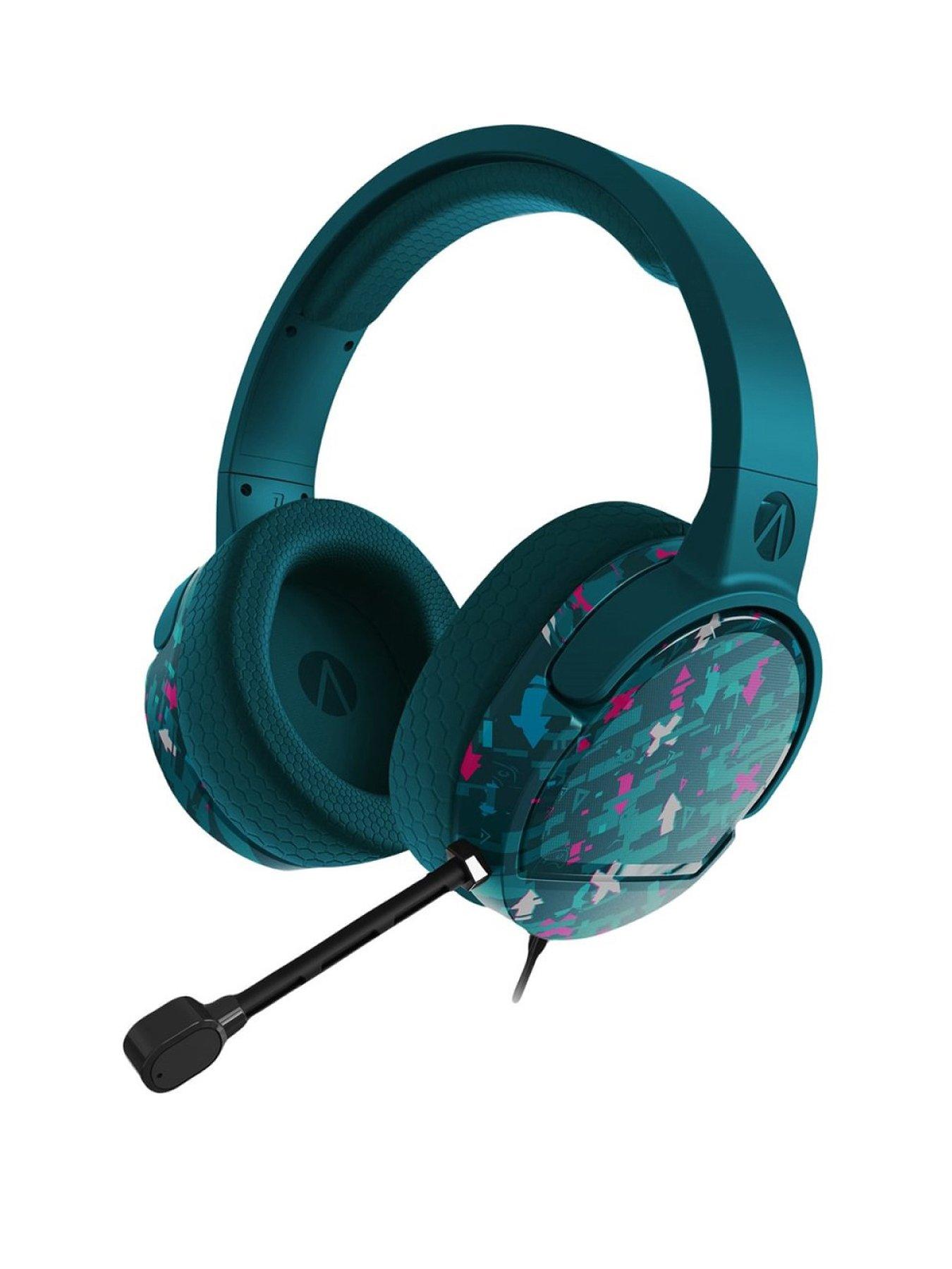Image 1 of 7 of Stealth Panther Headset GLITCH Teal