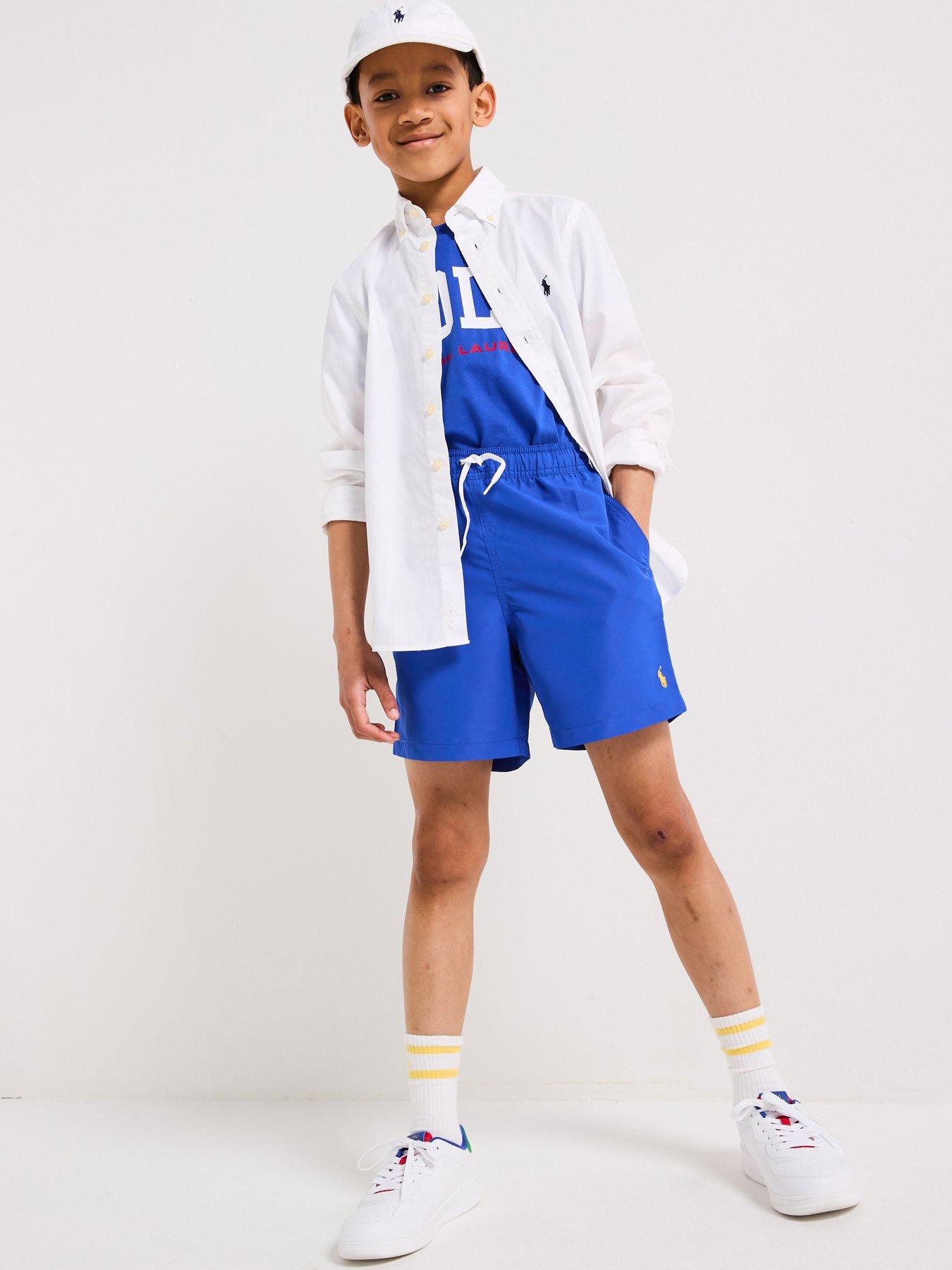 undefined Boys Traveller Swim Shorts - Blue