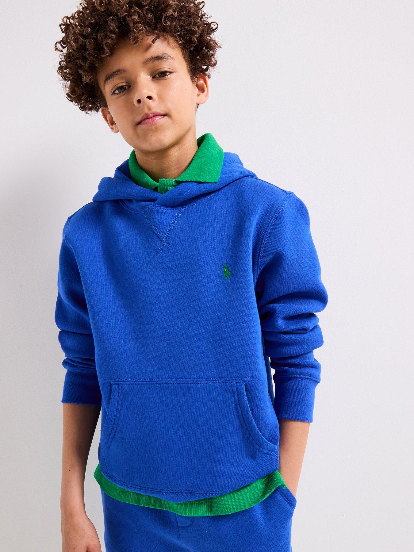 undefined Boys Hoodie - Blue