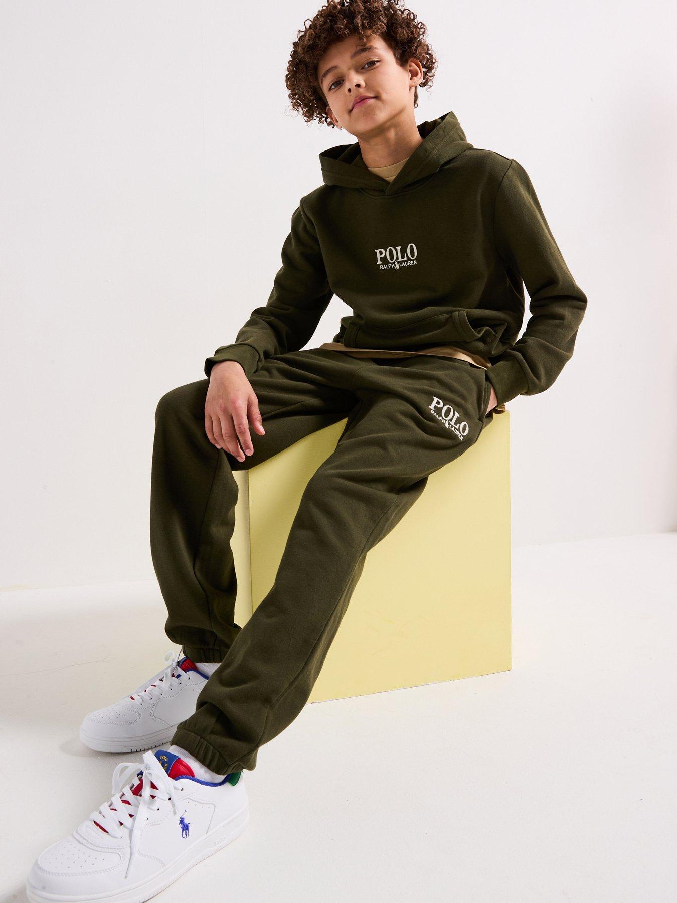 undefined Boys Hoodie - Khaki